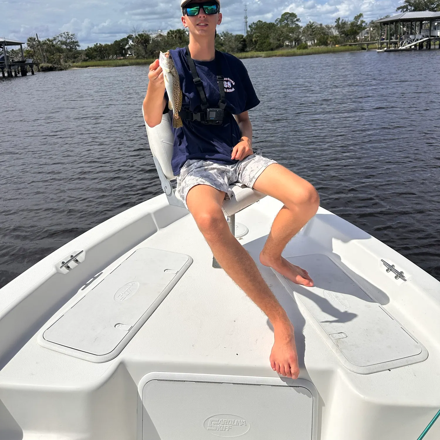 Spotted seatrout caught on Fishbrain