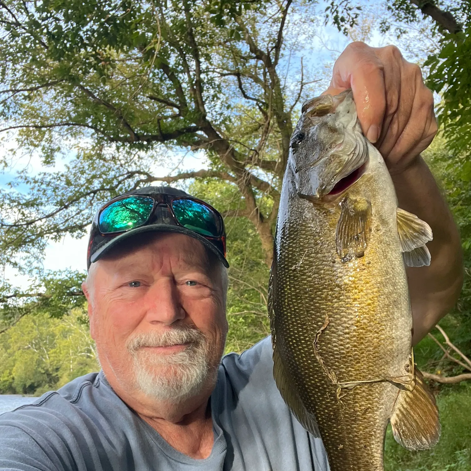 Smallmouth bass caught on Fishbrain