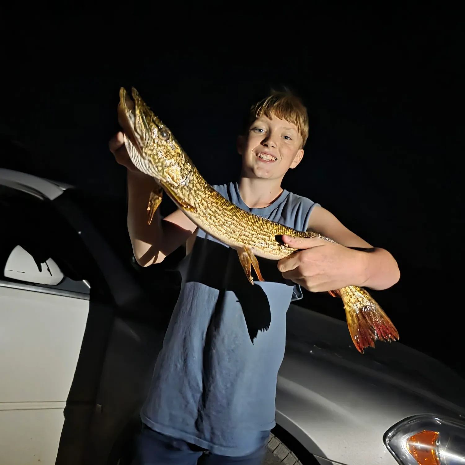 Northern pike caught on Fishbrain