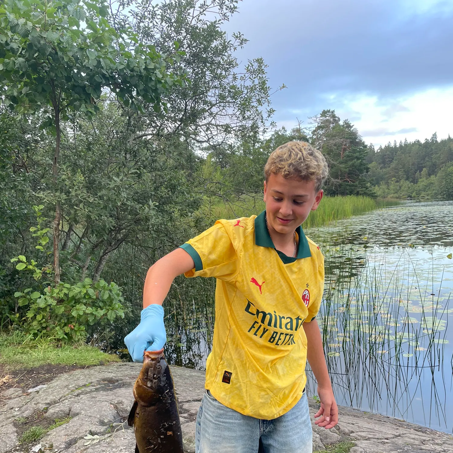 recently logged catches
