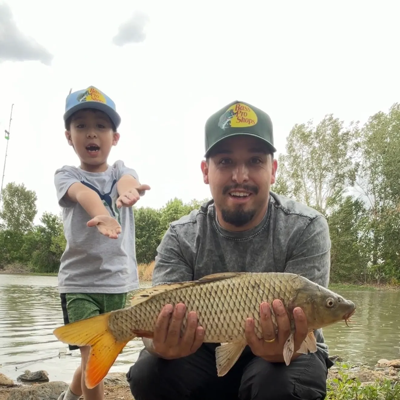 Common carp caught on Fishbrain