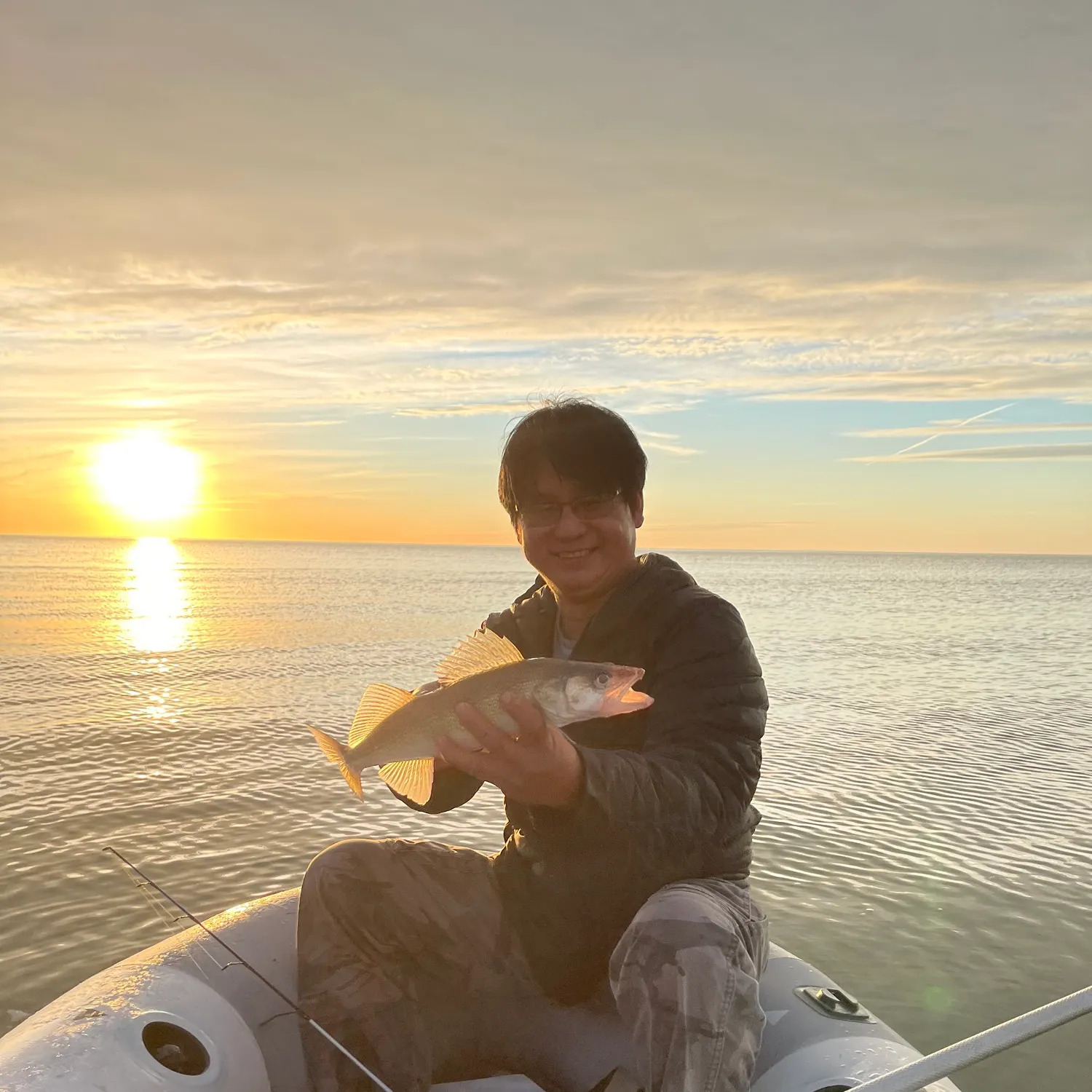 Walleye caught on Fishbrain