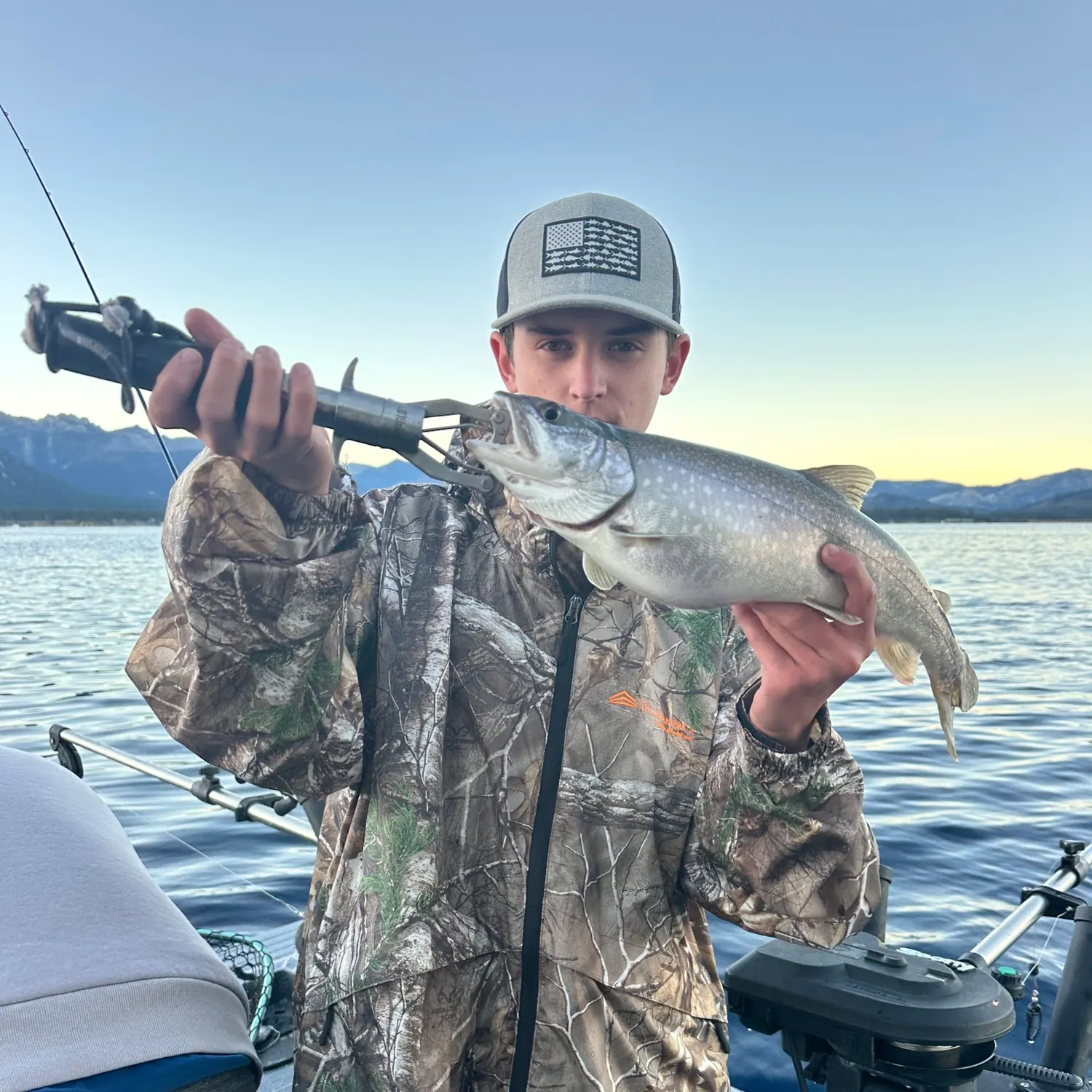 Lake char caught on Fishbrain