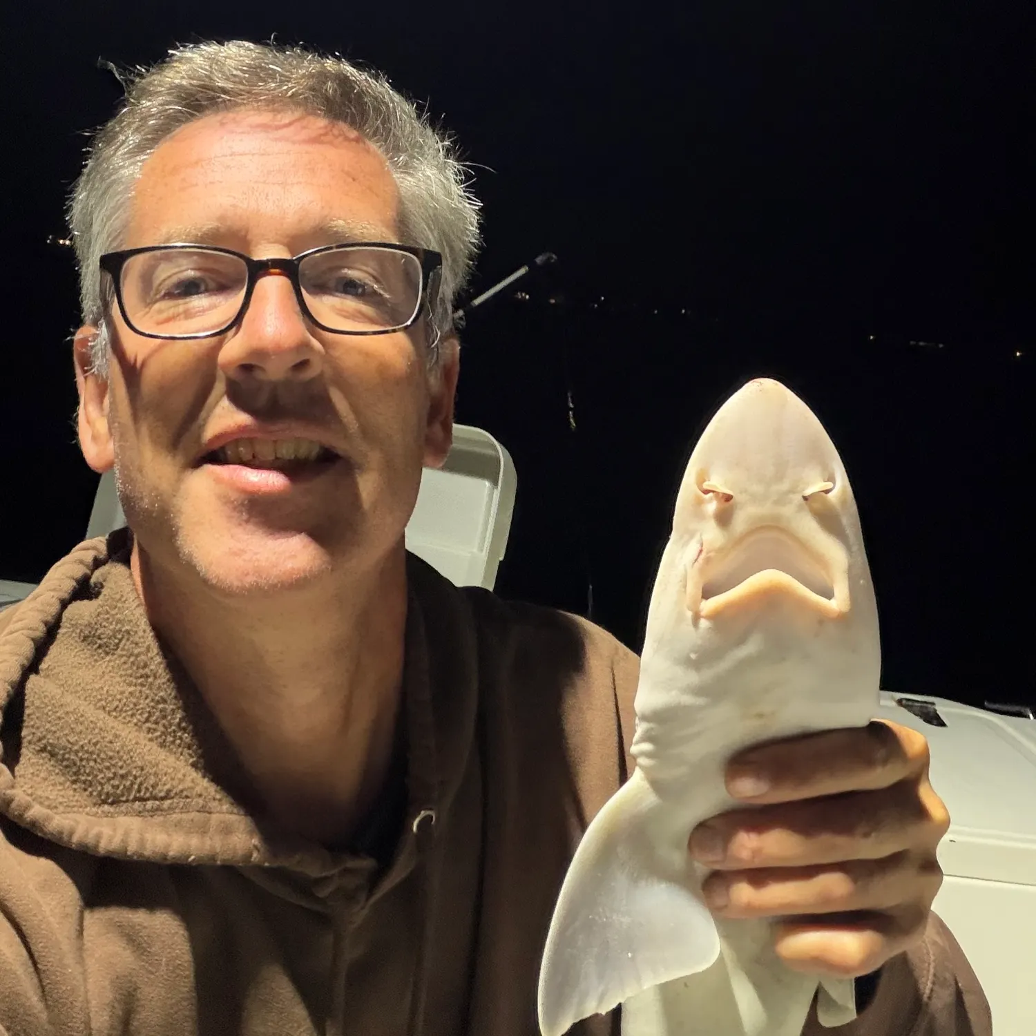 Dusky smooth-hound caught on Fishbrain