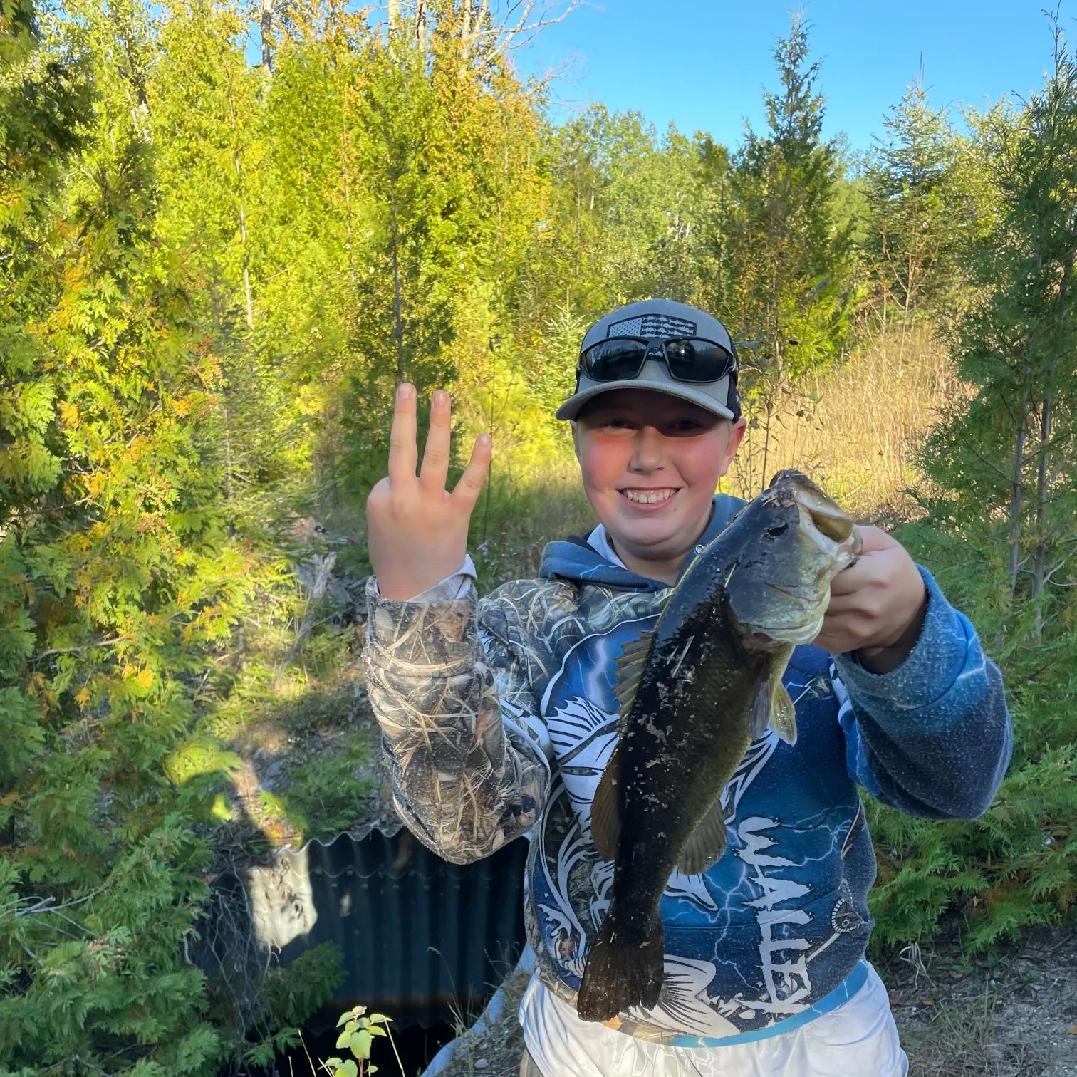 Smallmouth bass caught on Fishbrain