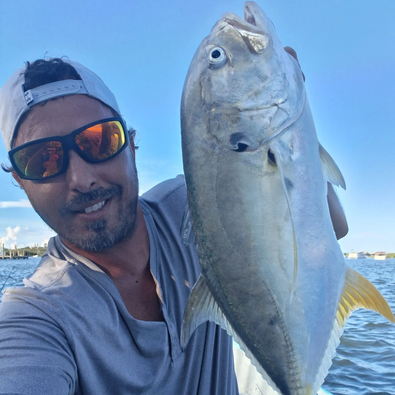 Crevalle jack caught on Fishbrain