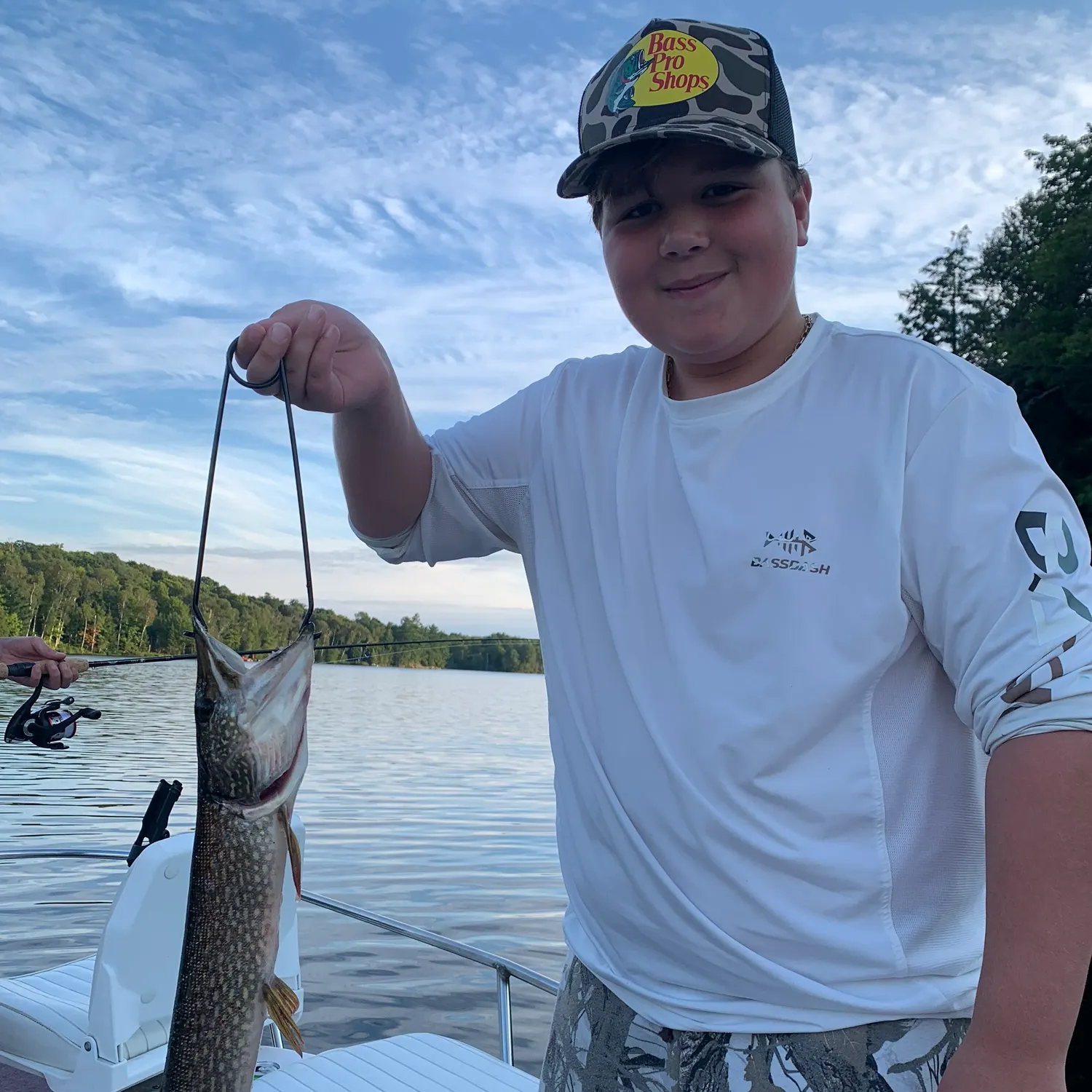 Northern pike caught on Fishbrain