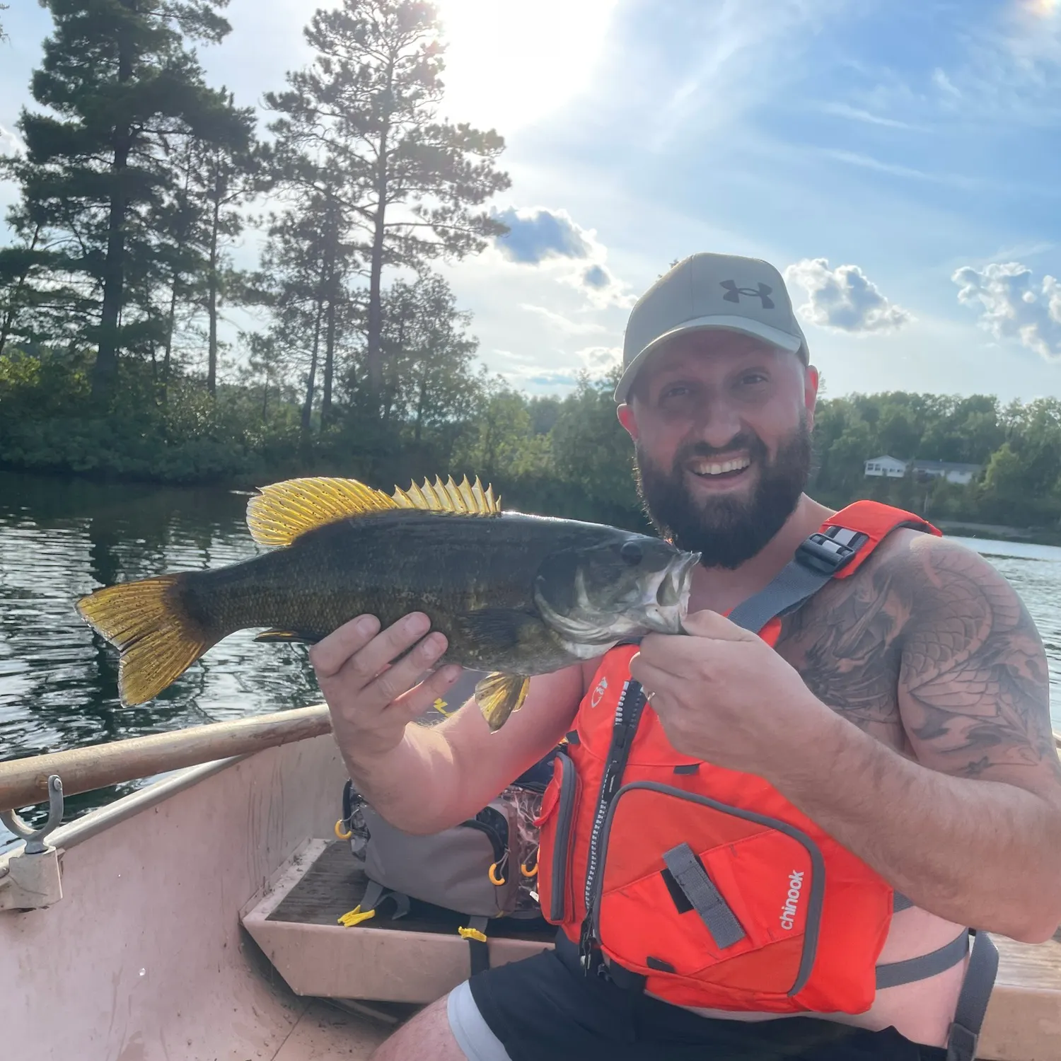 Smallmouth bass caught on Fishbrain