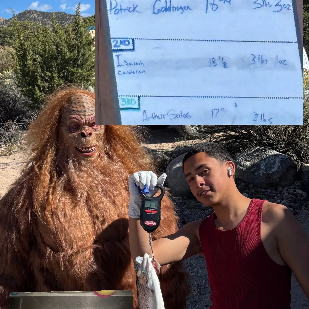 recently logged catches