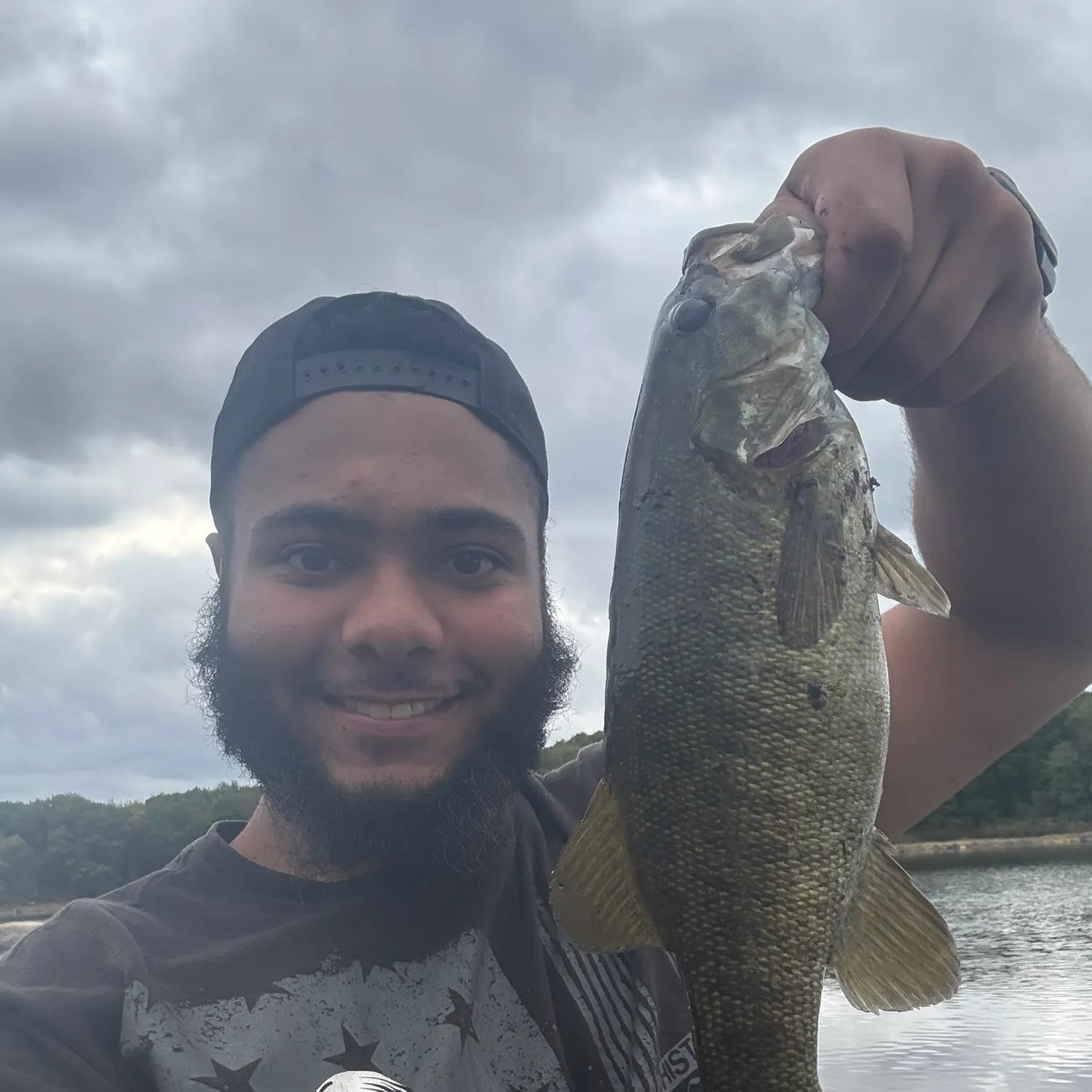 Smallmouth bass caught on Fishbrain