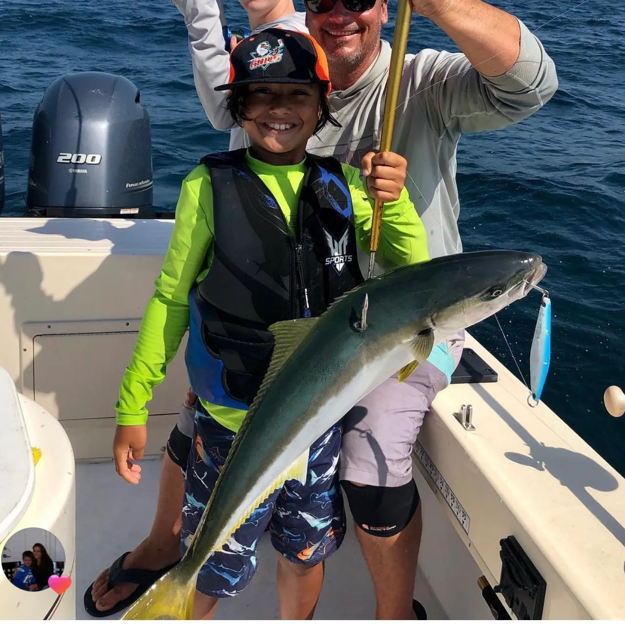 The most recent California yellowtail amberjack catches on Fishbrain