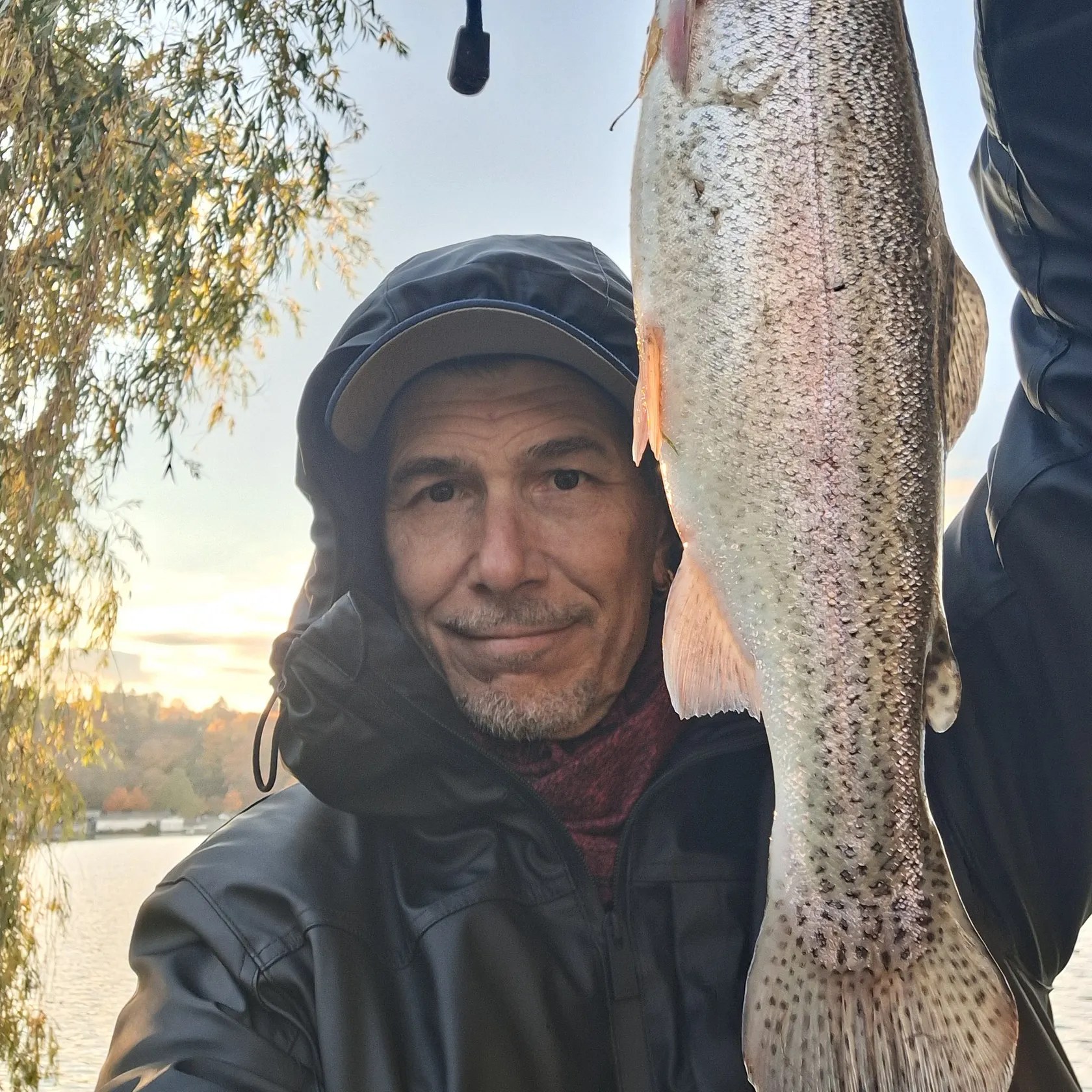 Rainbow trout caught on Fishbrain