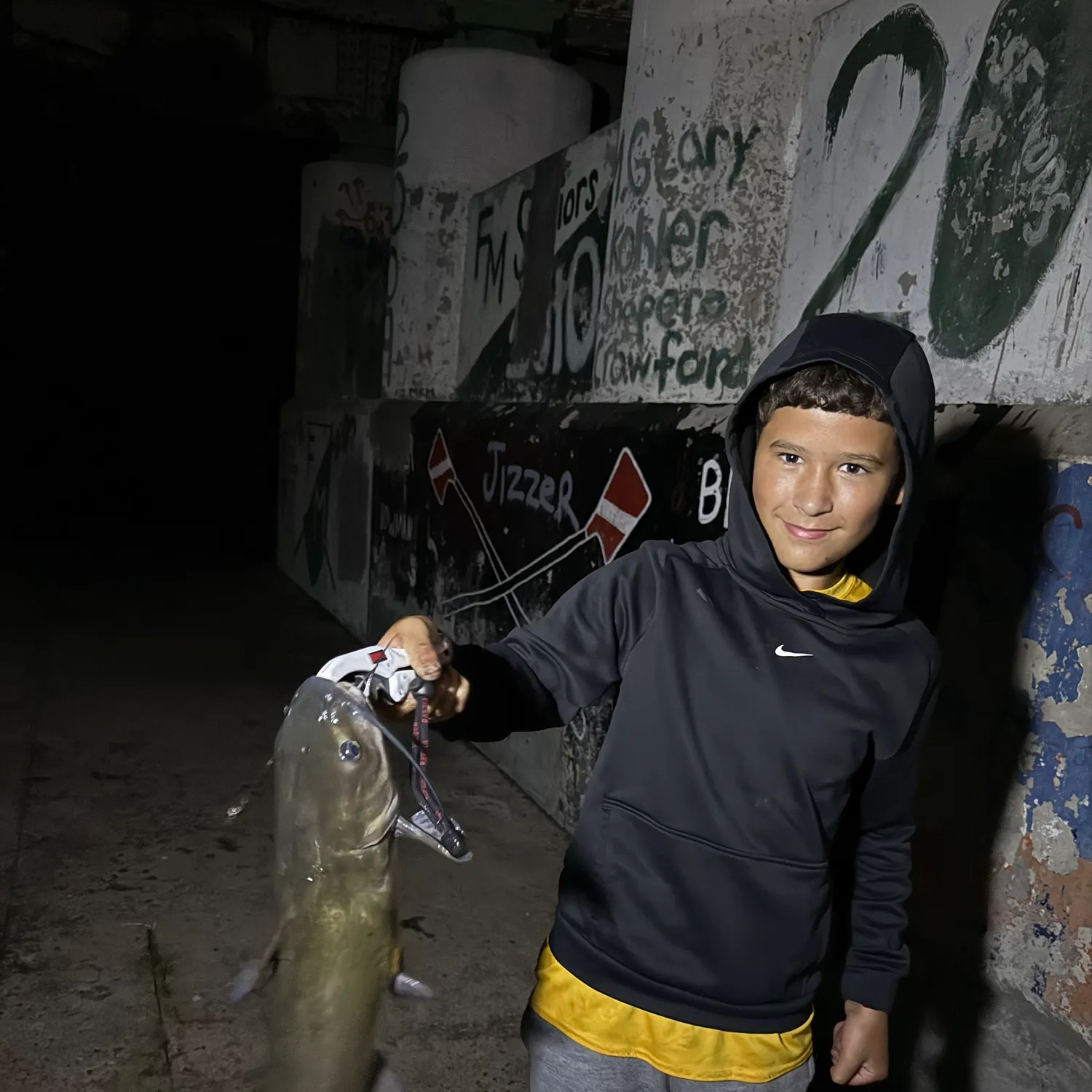 Channel catfish caught on Fishbrain