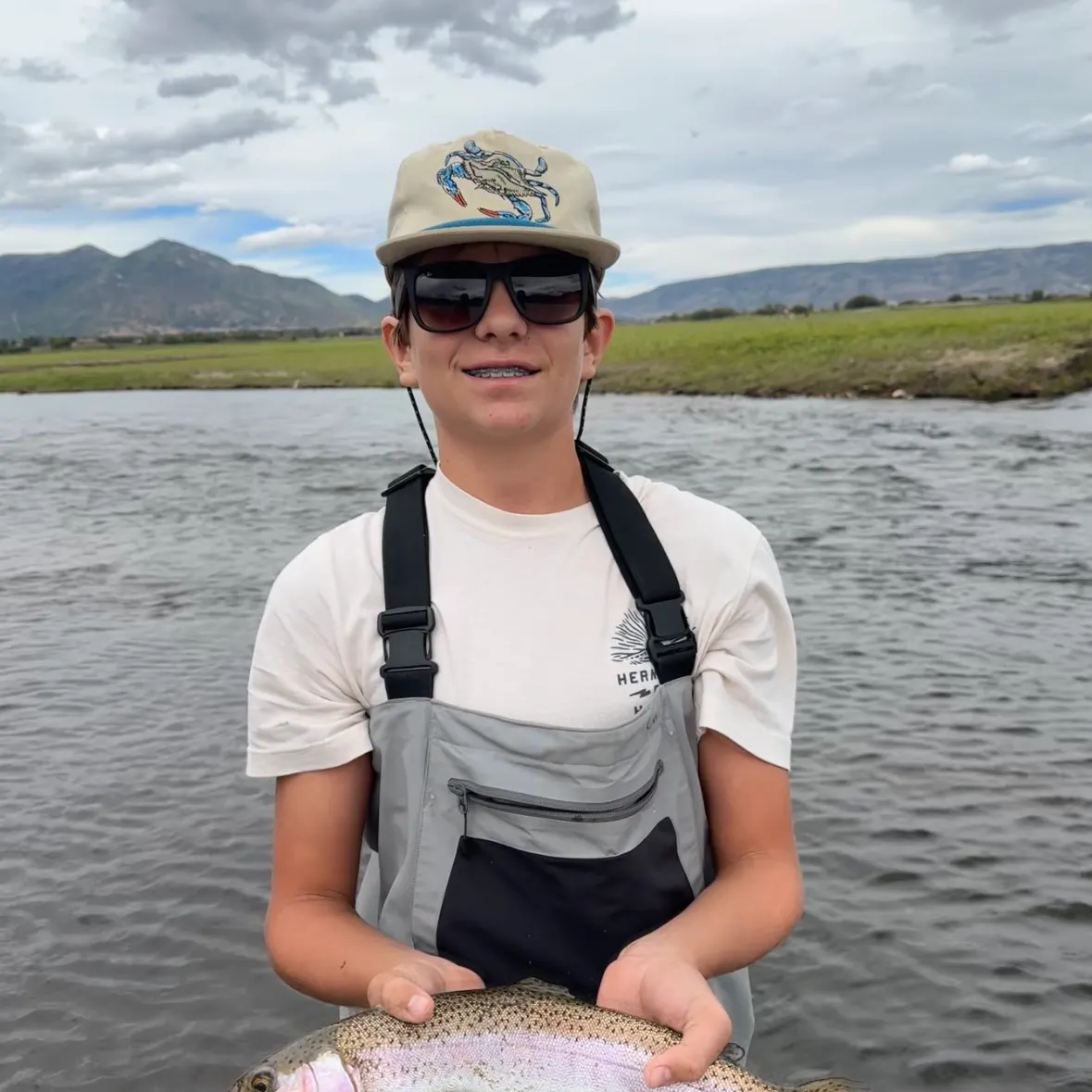 Rainbow trout caught on Fishbrain