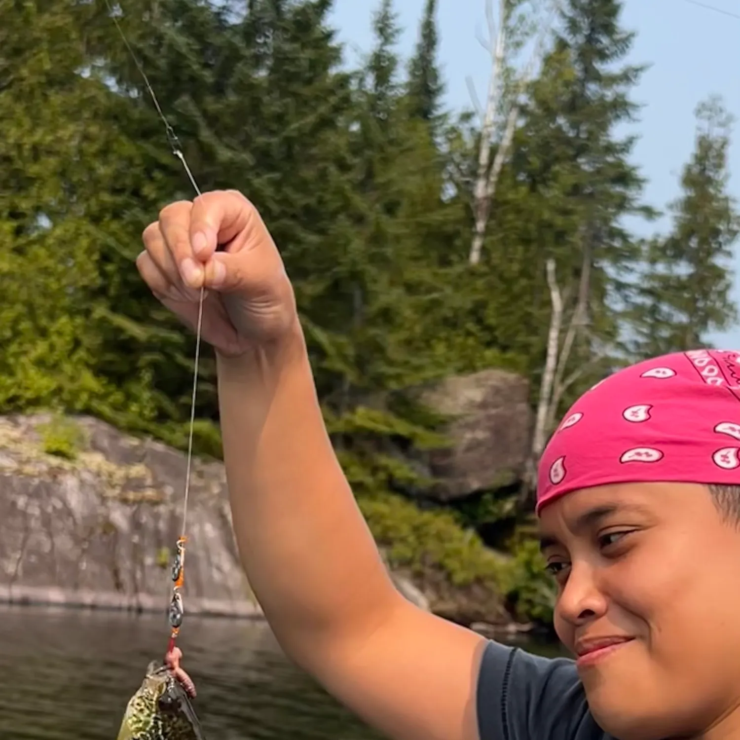 Pumpkinseed caught on Fishbrain