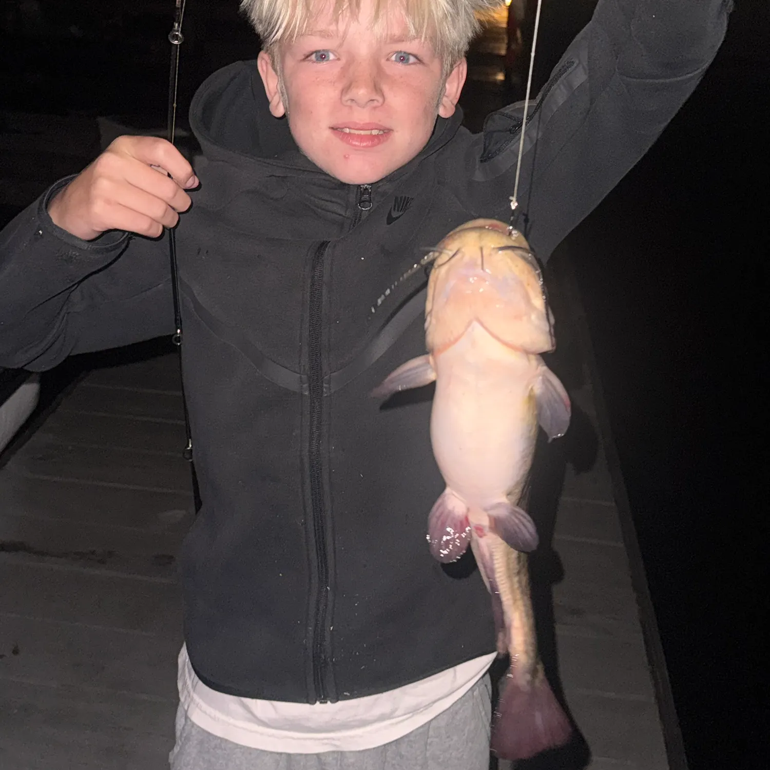 Black bullhead caught on Fishbrain