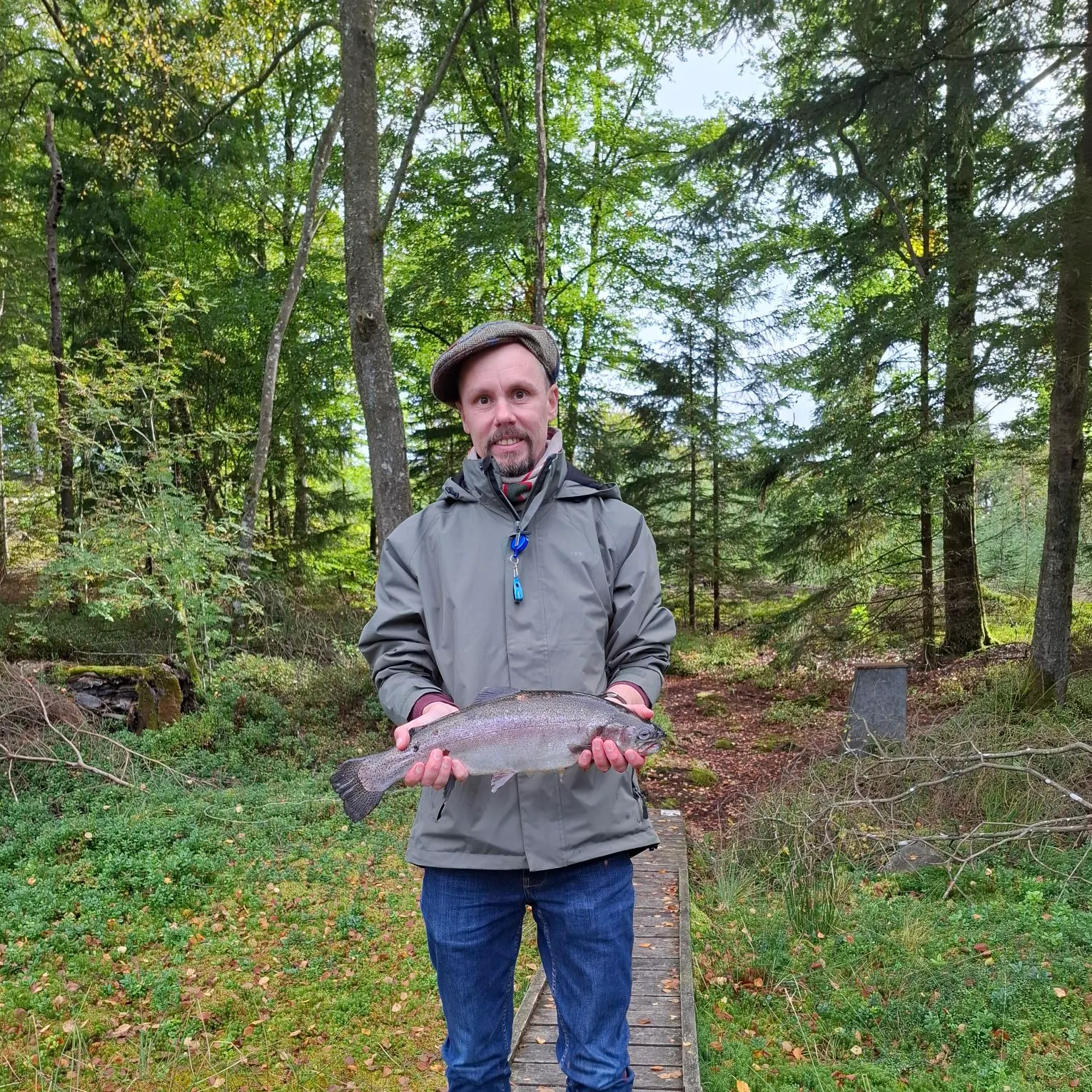 Rainbow trout caught on Fishbrain