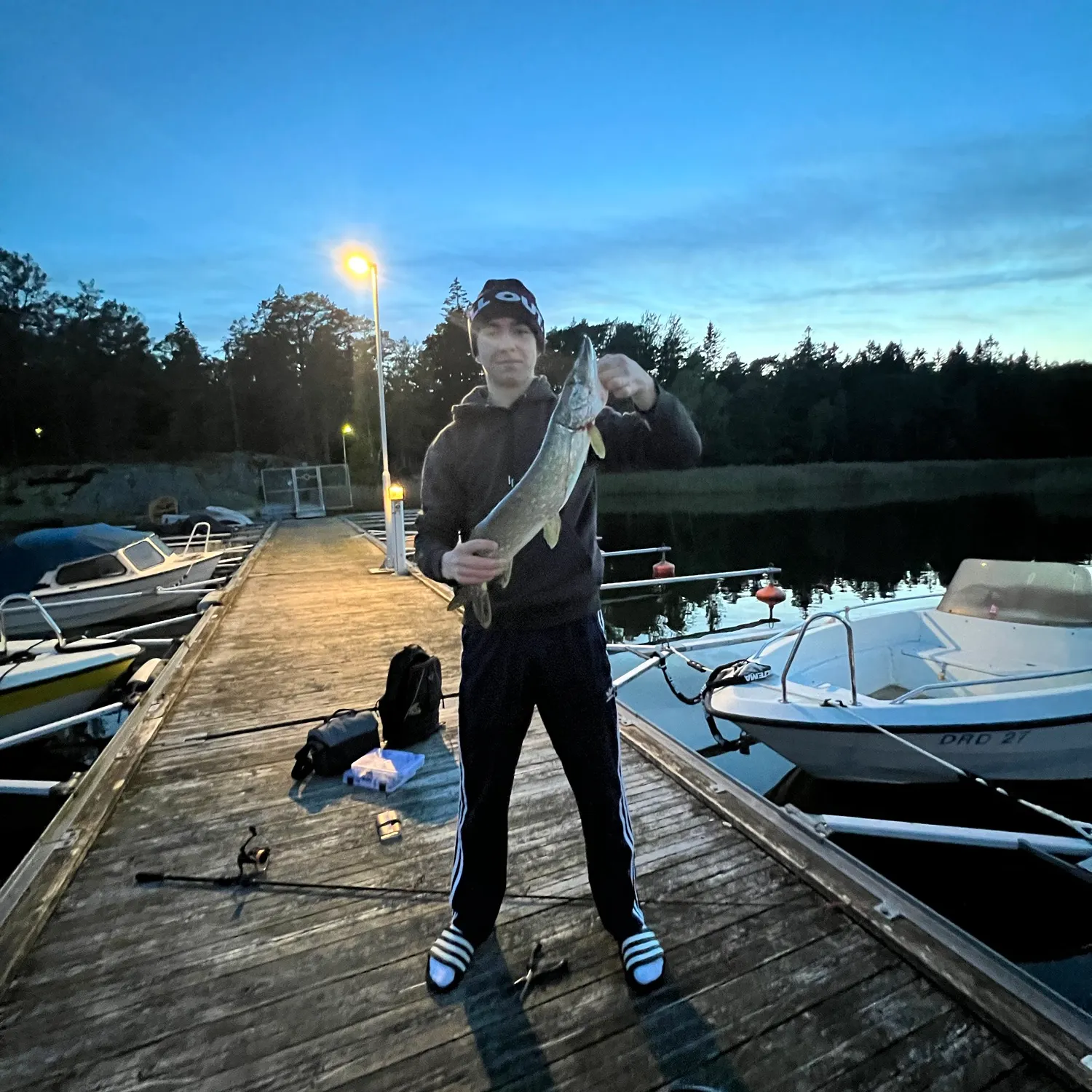 Northern pike caught on Fishbrain