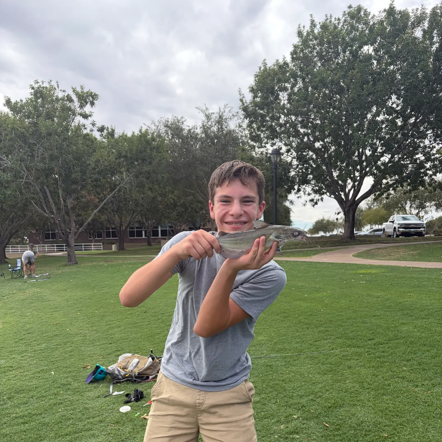 Channel catfish caught on Fishbrain