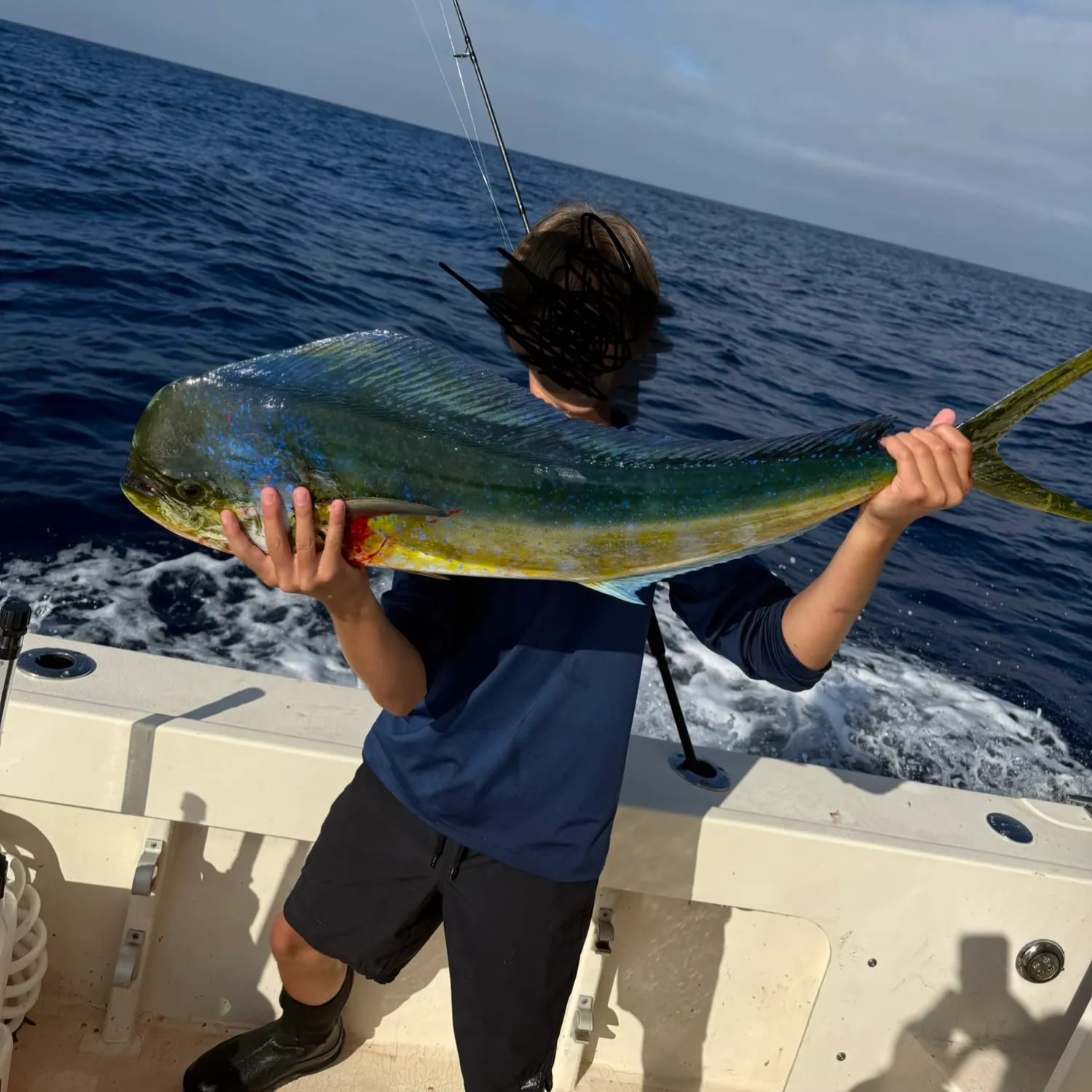 Common dolphinfish caught on Fishbrain