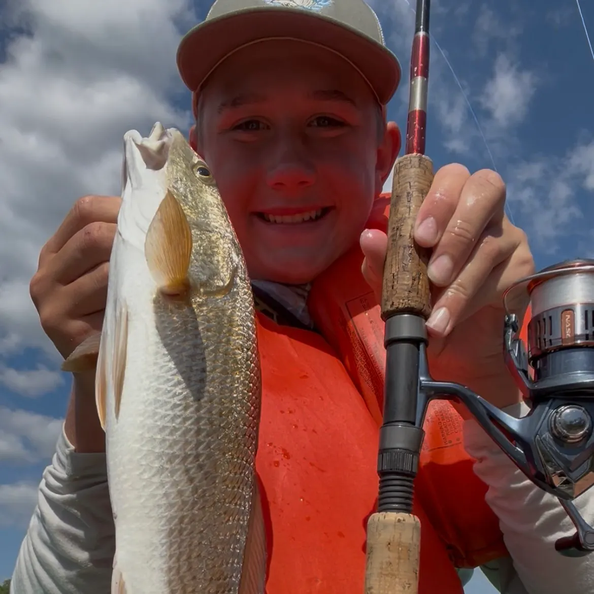 Red drum caught on Fishbrain