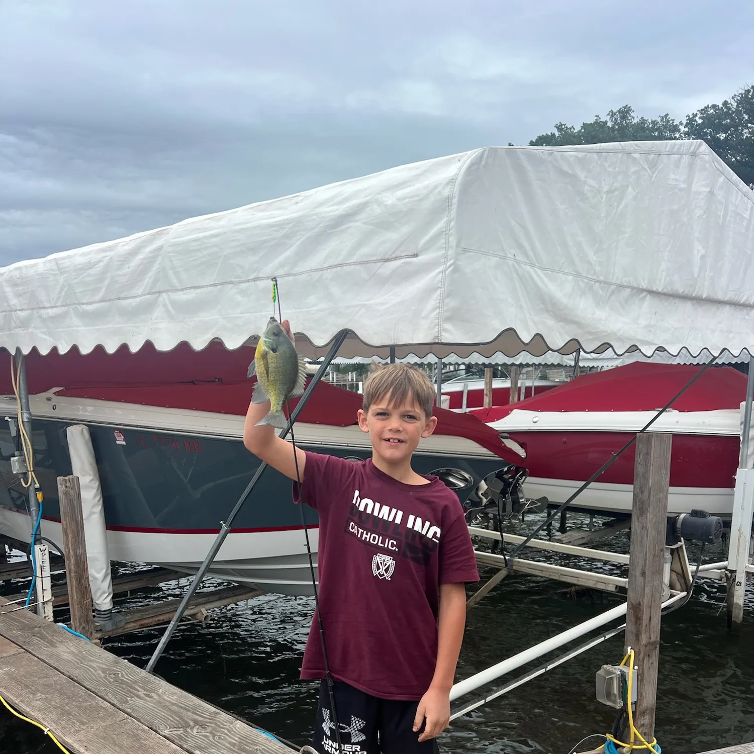 recently logged catches