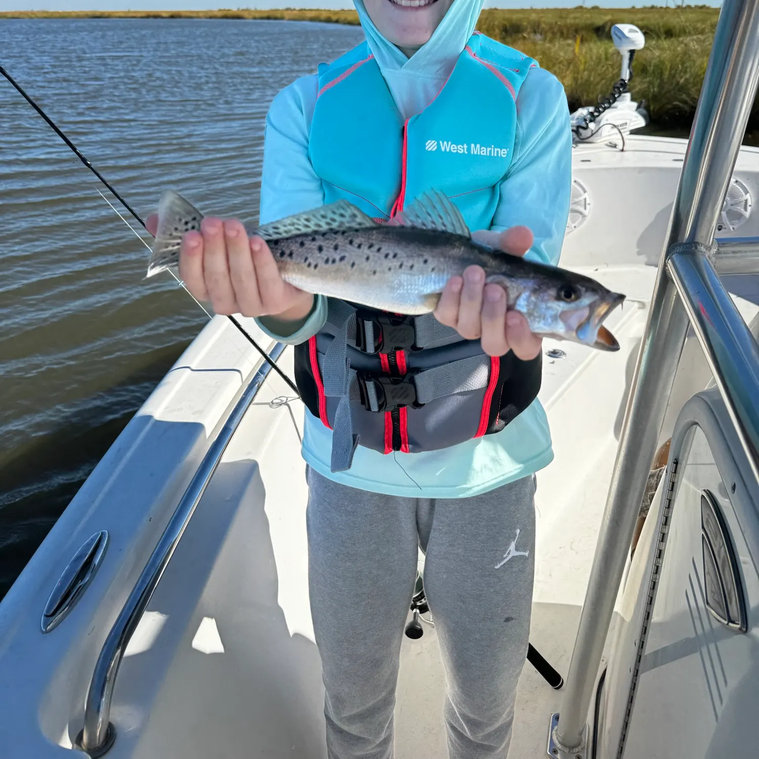 Spotted seatrout caught on Fishbrain