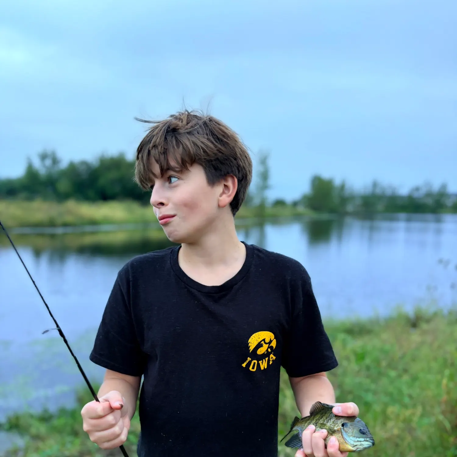 Bluegill caught on Fishbrain