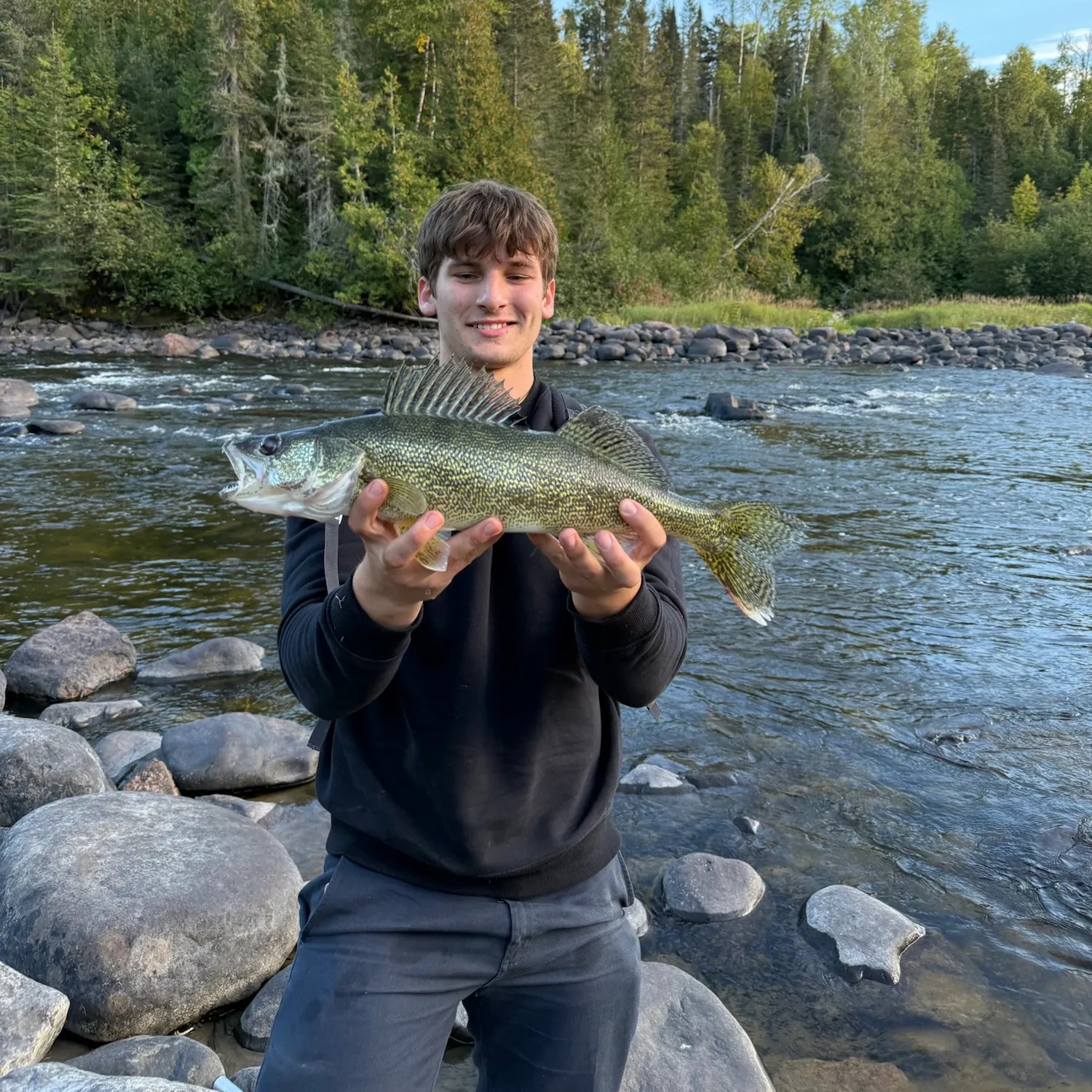Walleye caught on Fishbrain
