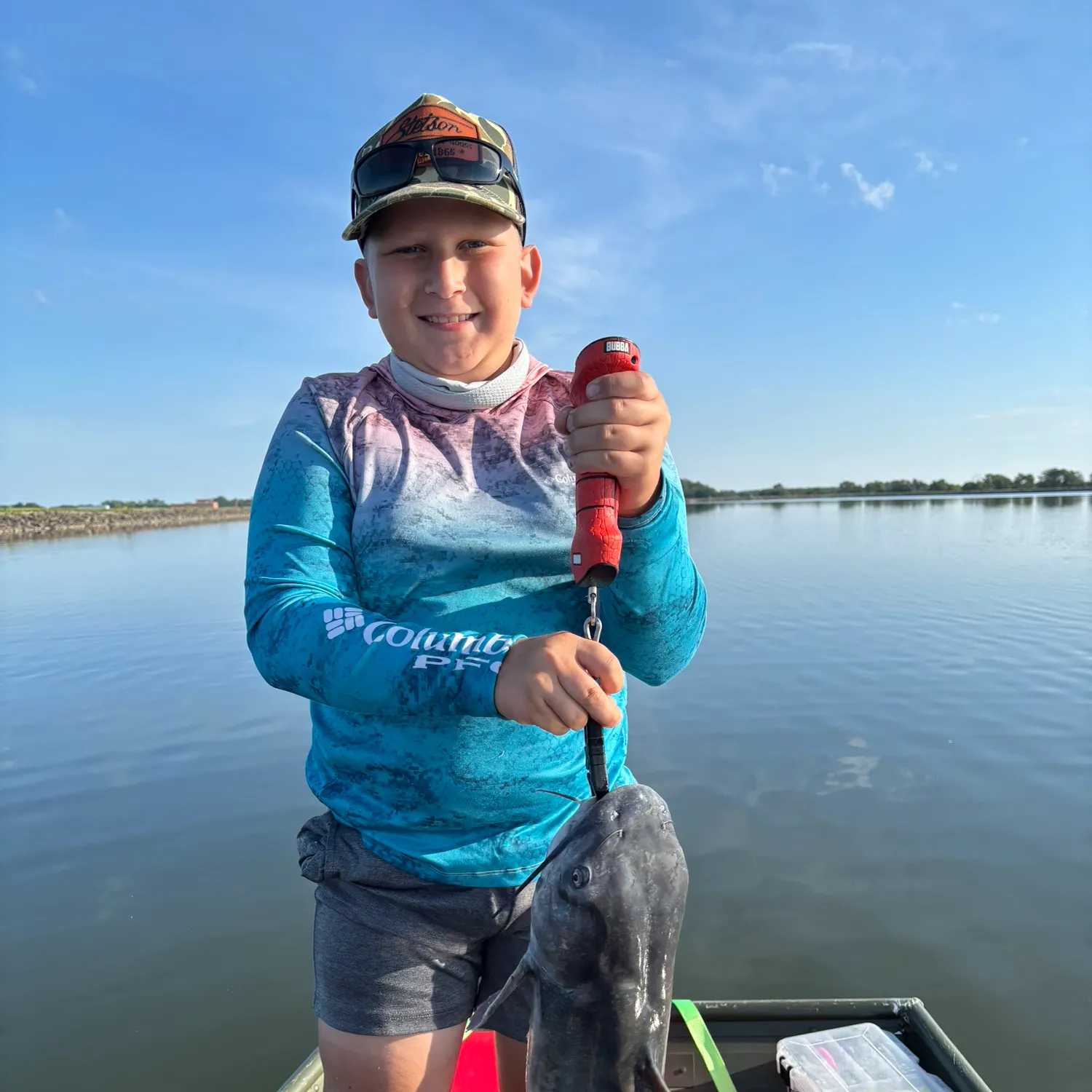 Channel catfish caught on Fishbrain