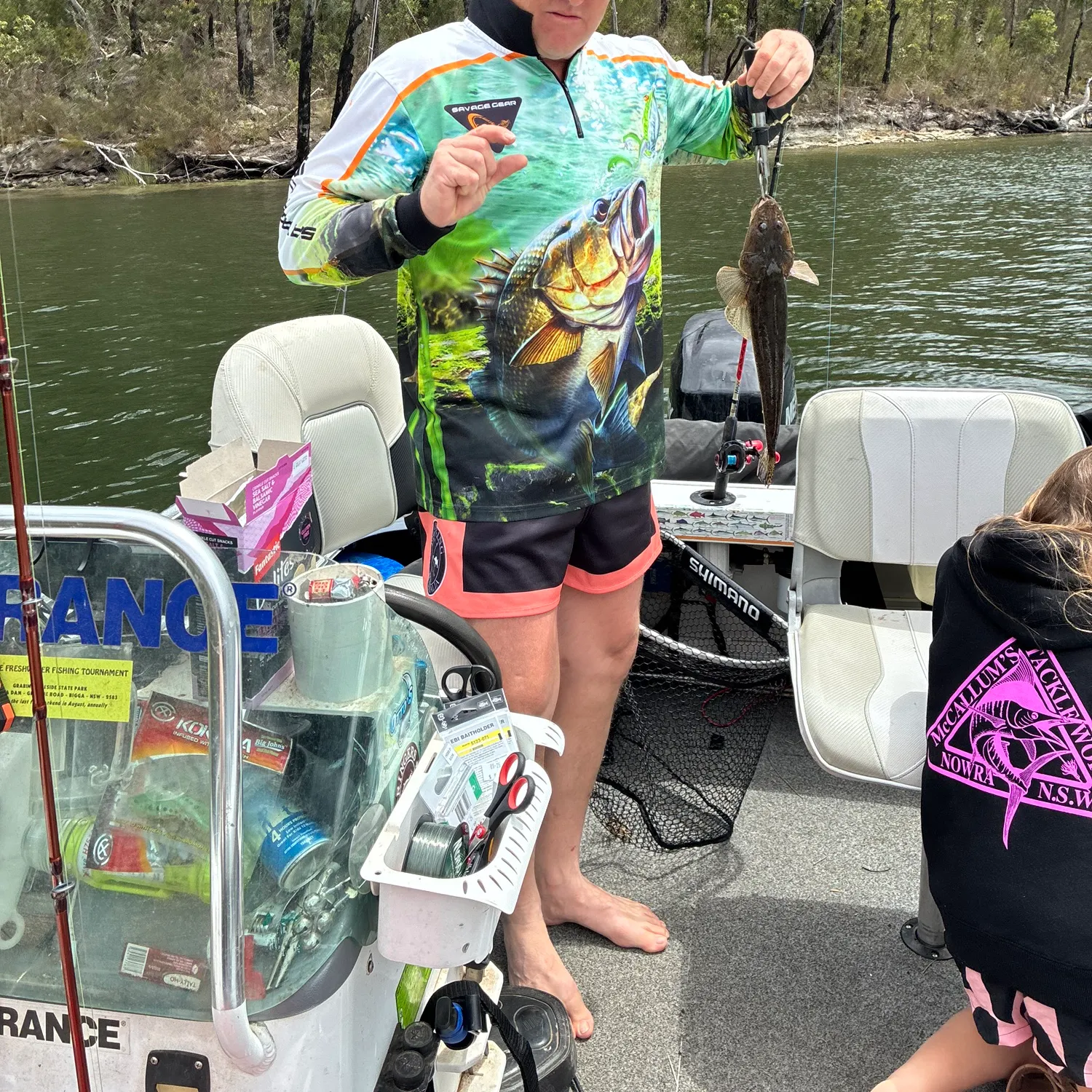 recently logged catches