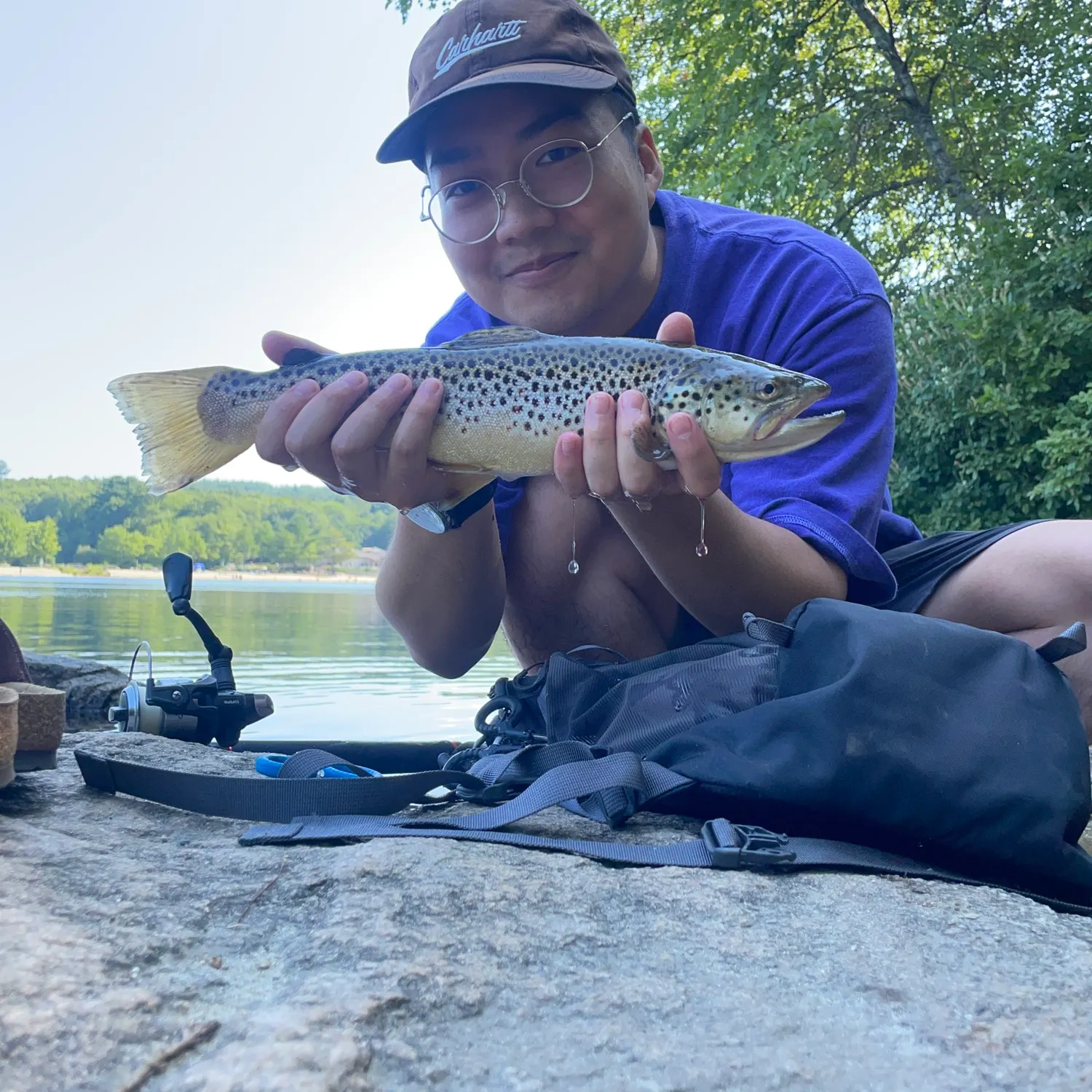 recently logged catches