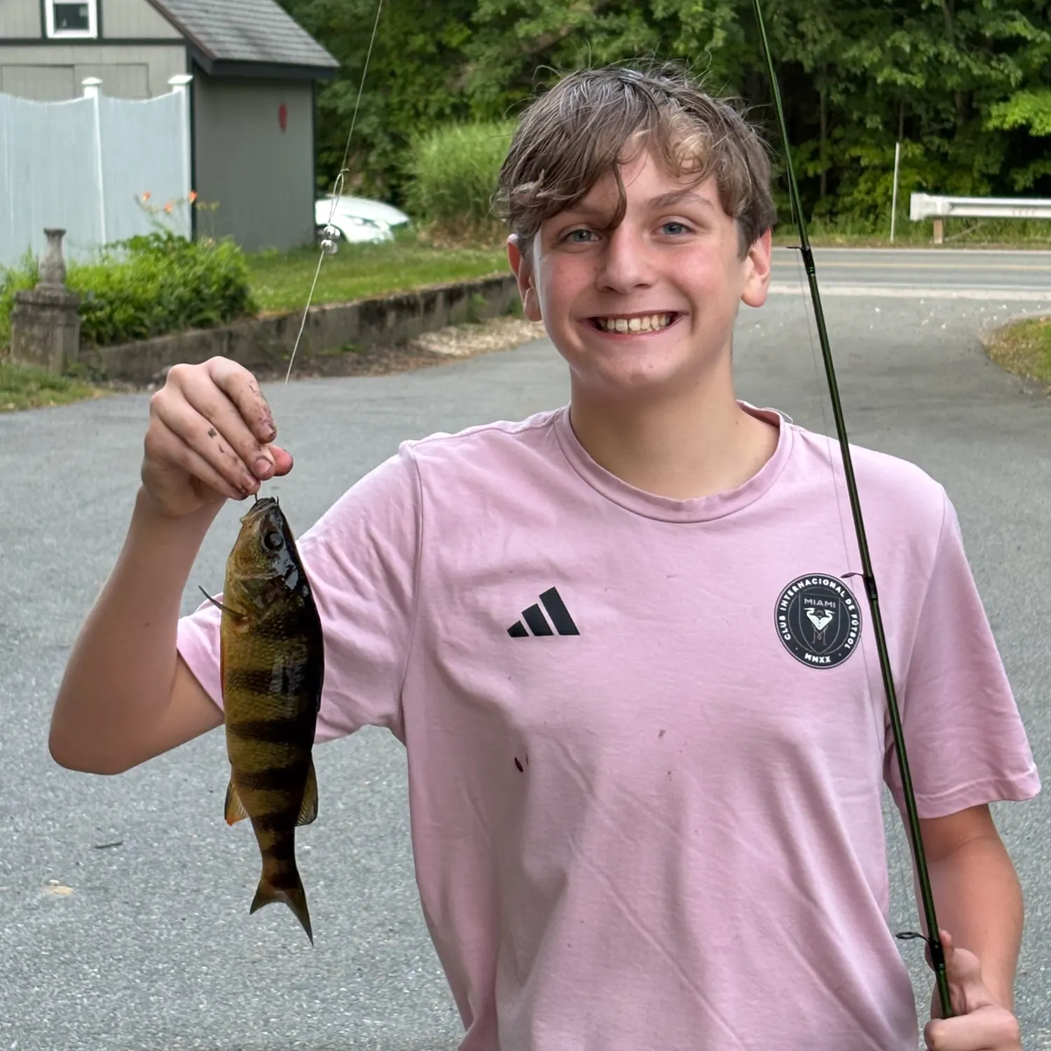 recently logged catches