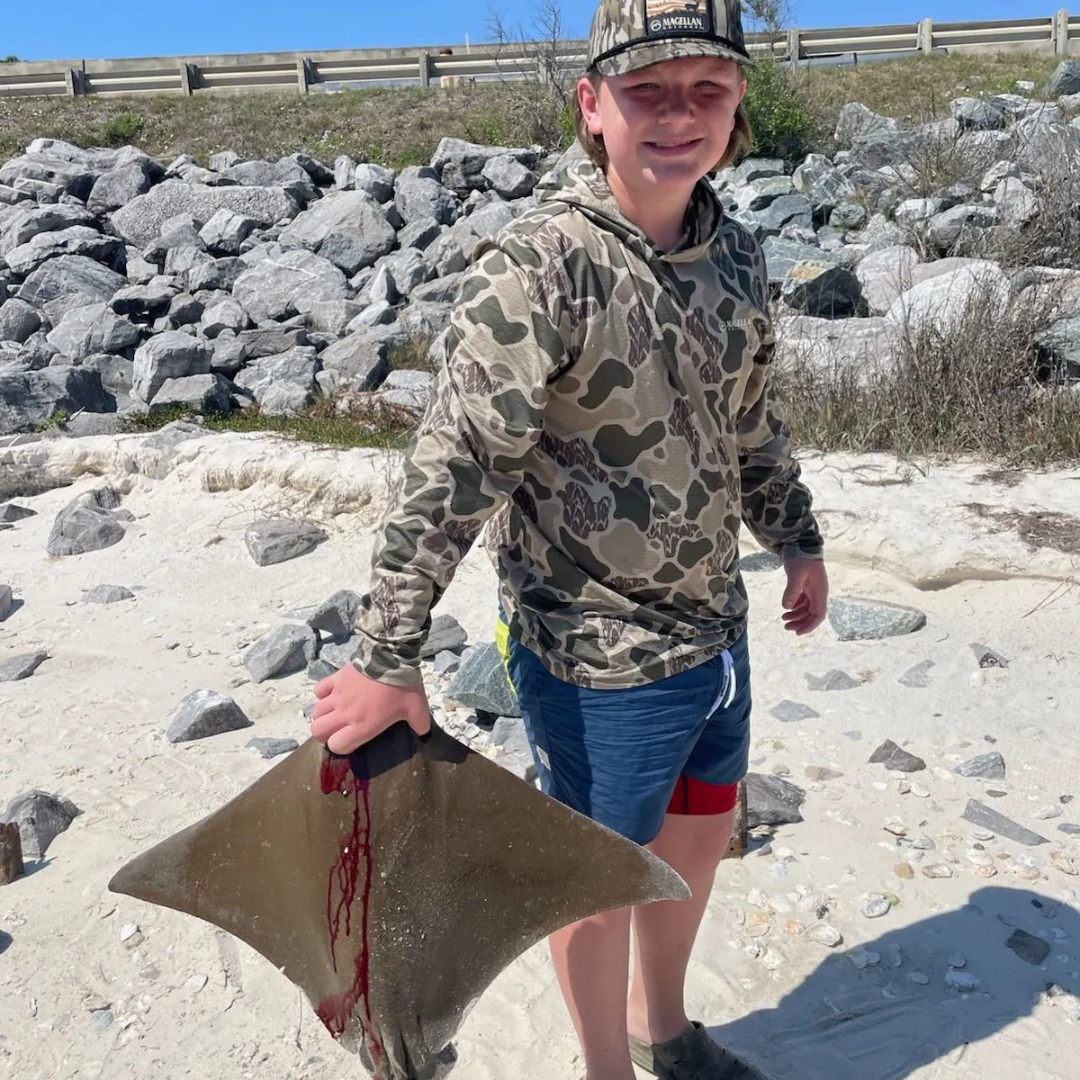 The most recent Cownose Ray catches on Fishbrain