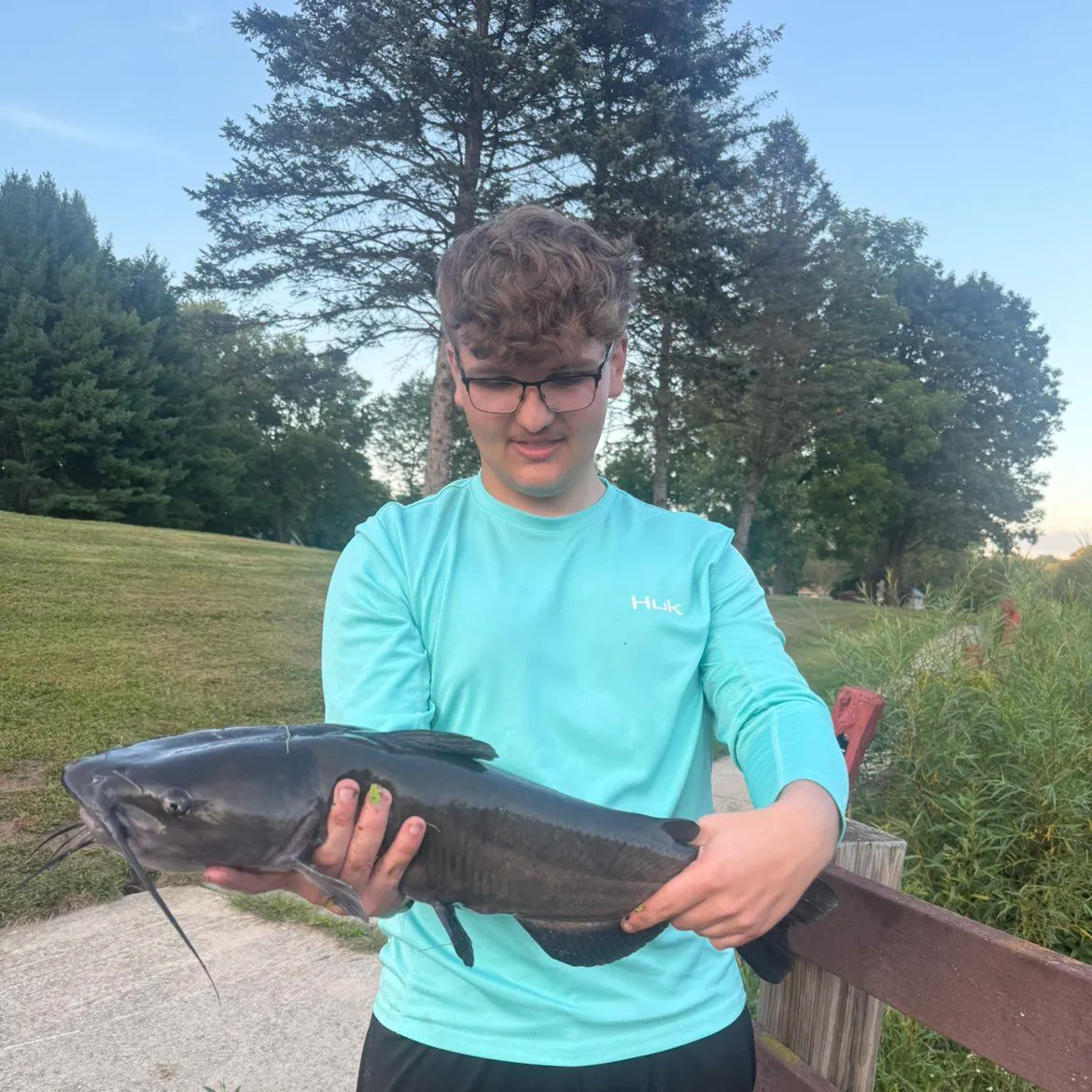 Channel catfish caught on Fishbrain