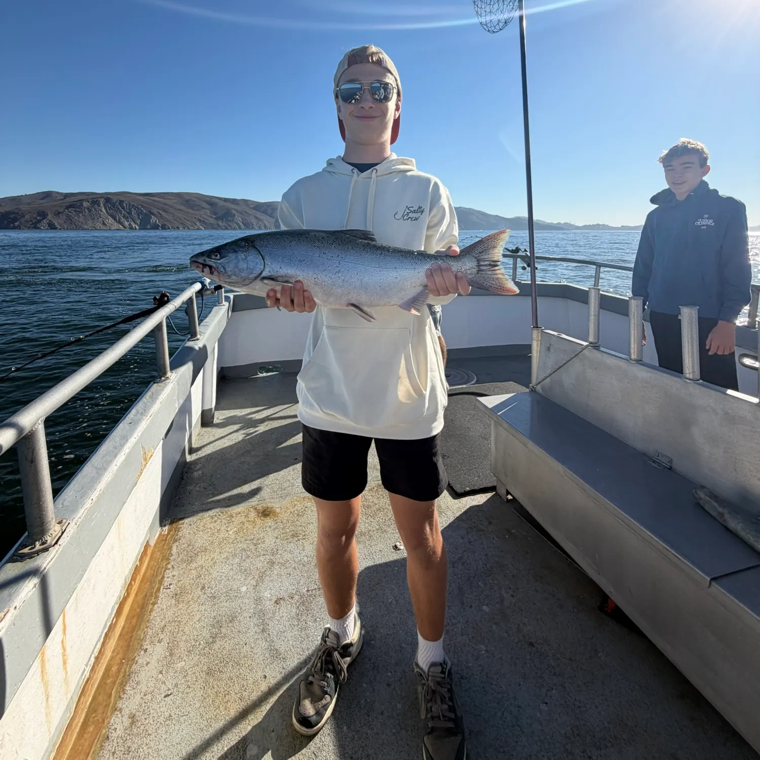 Chinook salmon caught on Fishbrain
