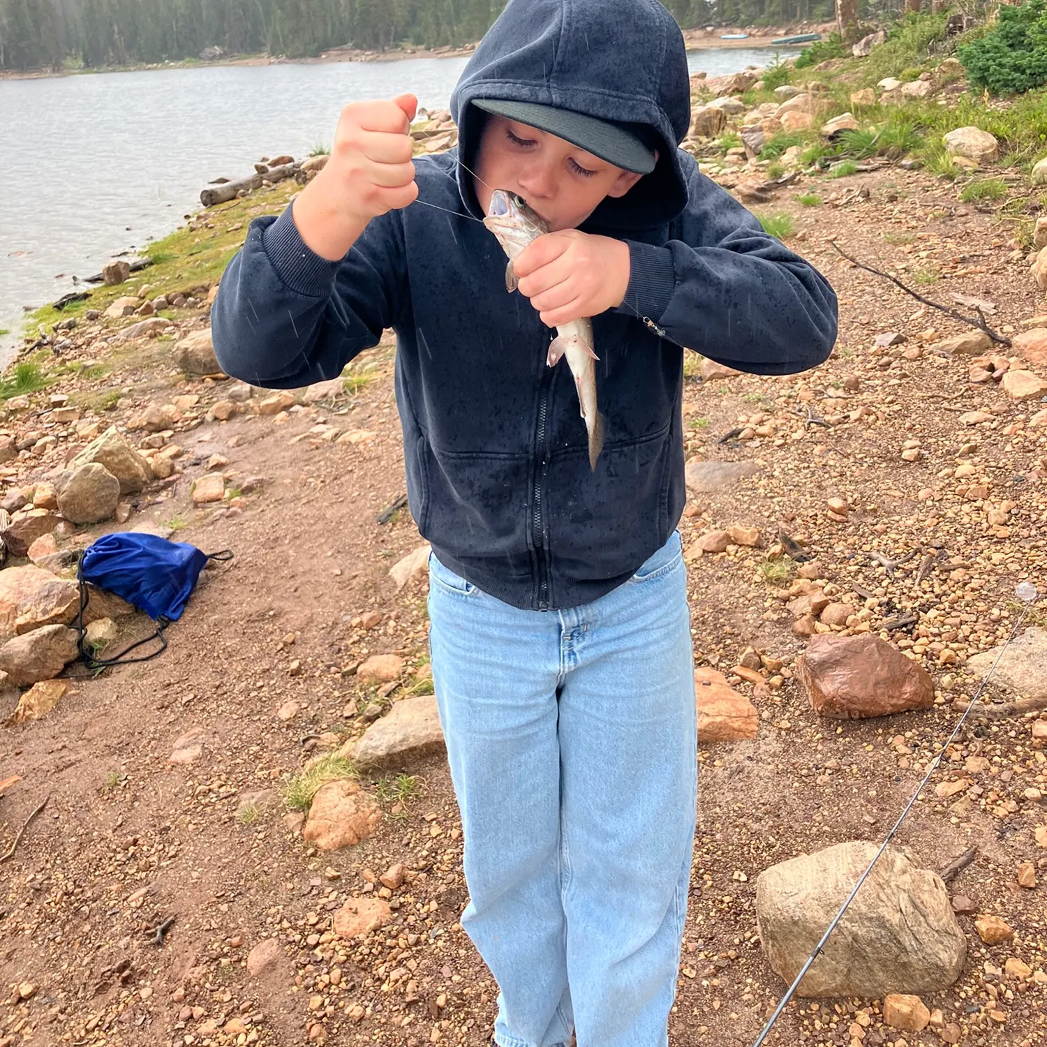 Rainbow trout caught on Fishbrain