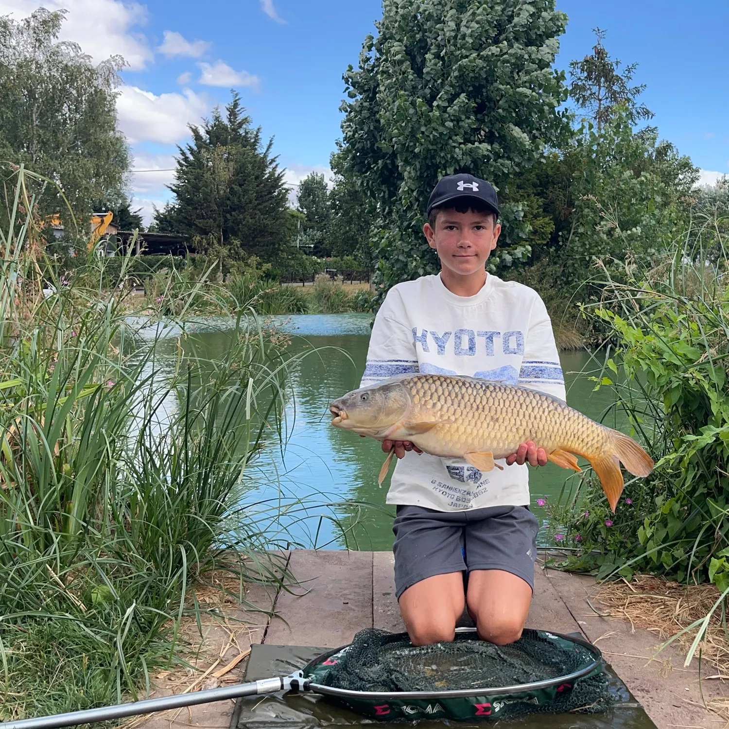 Common carp caught on Fishbrain