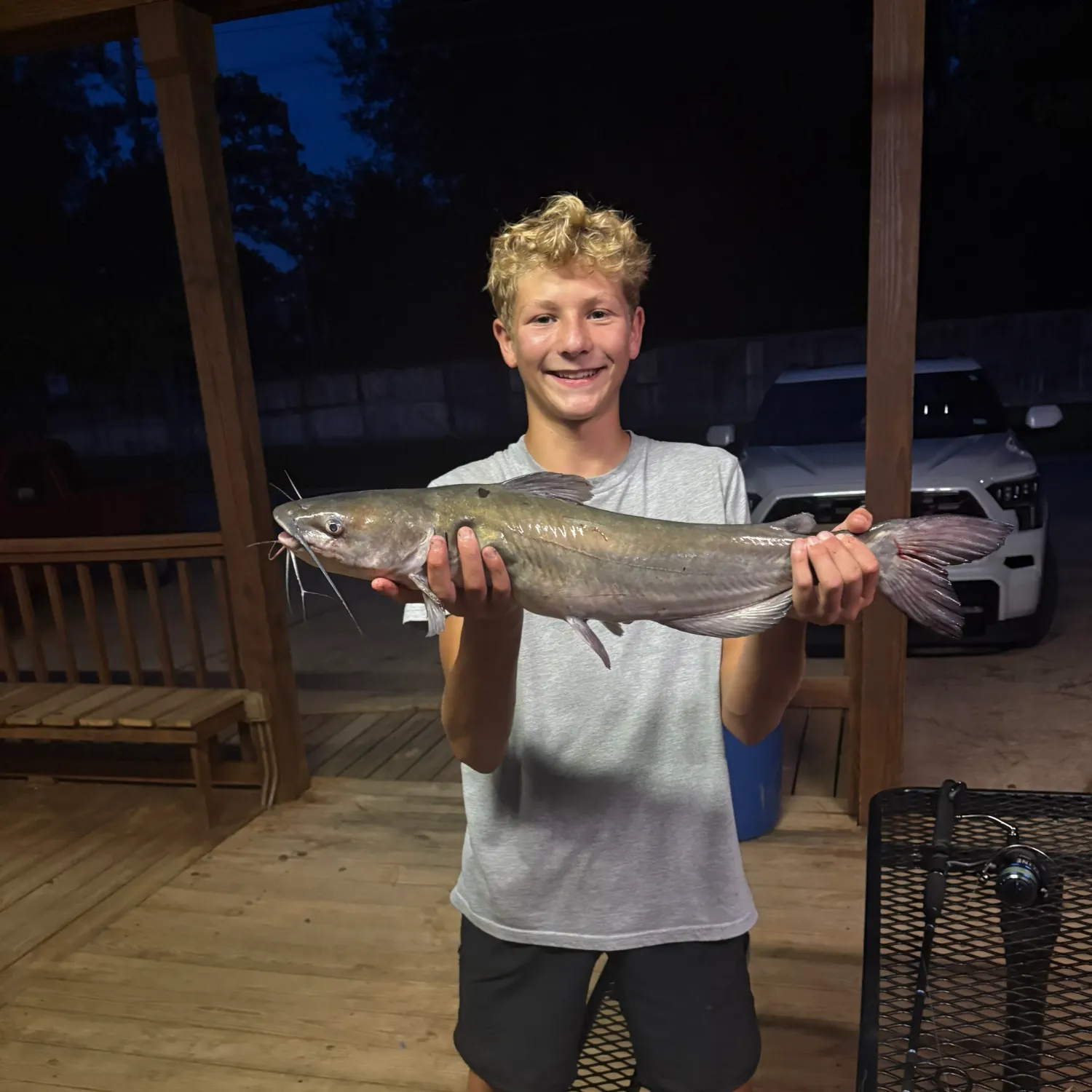 Channel catfish caught on Fishbrain