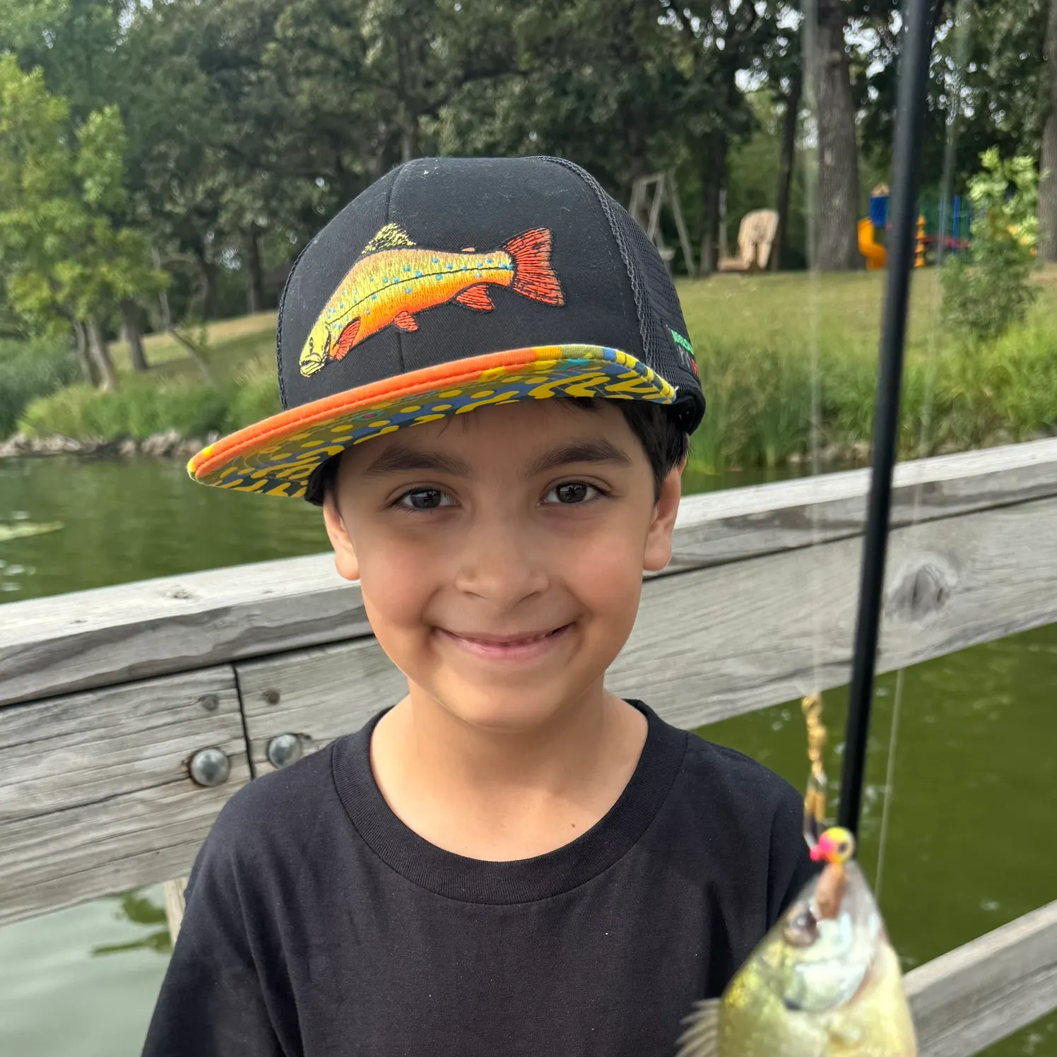 Bluegill caught on Fishbrain
