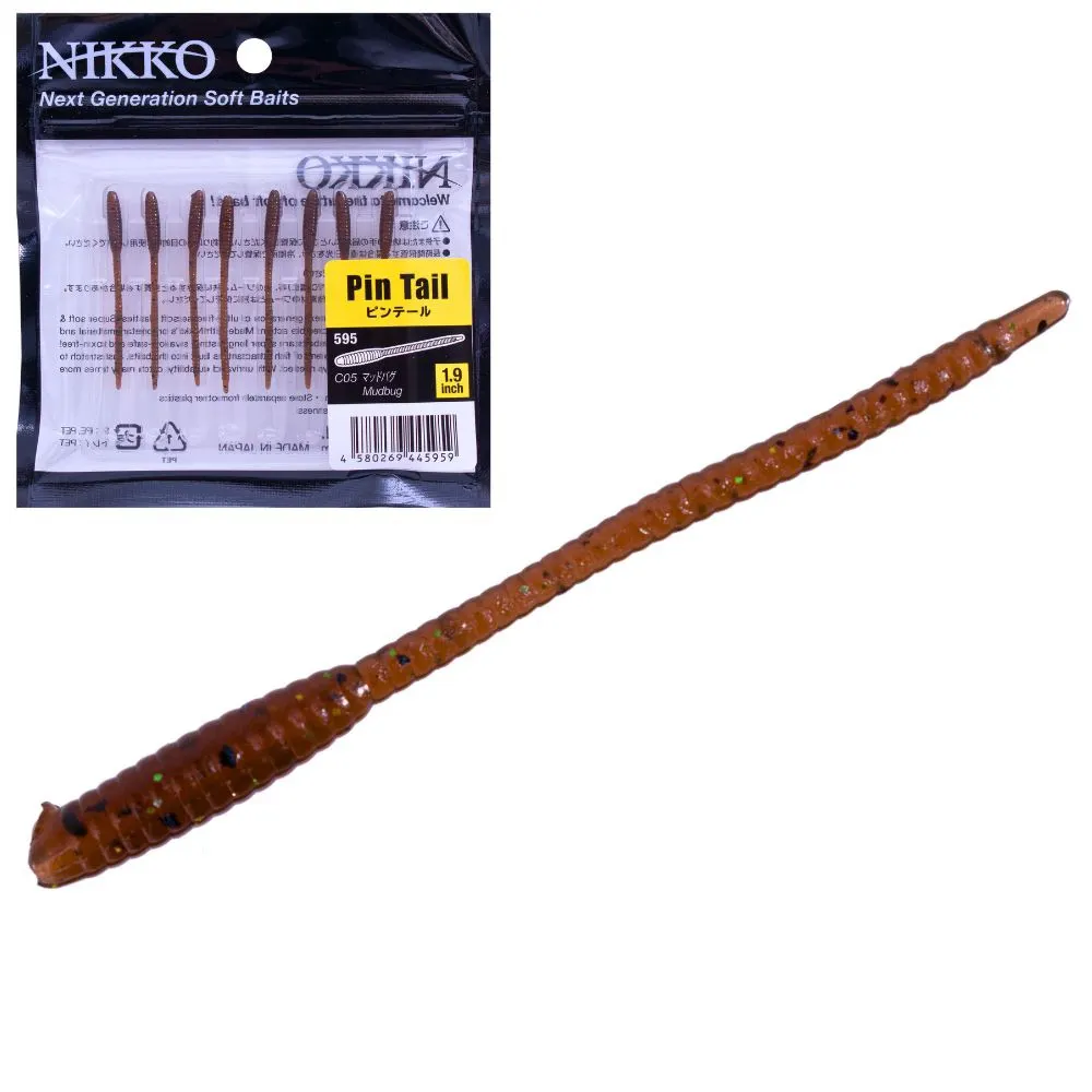 NIKKO Next Generation Soft Baits PIN TAIL 1.9in