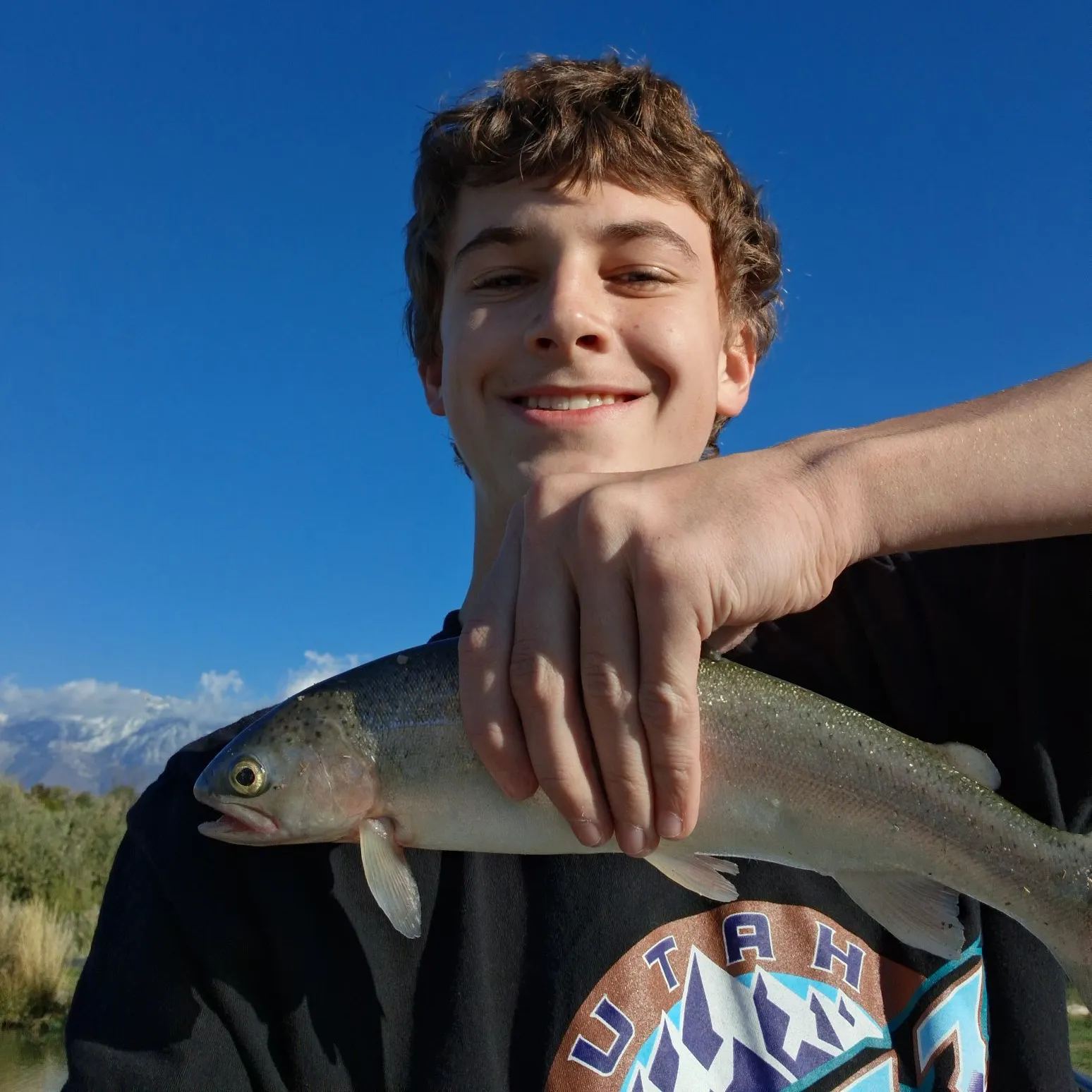 Rainbow trout caught on Fishbrain