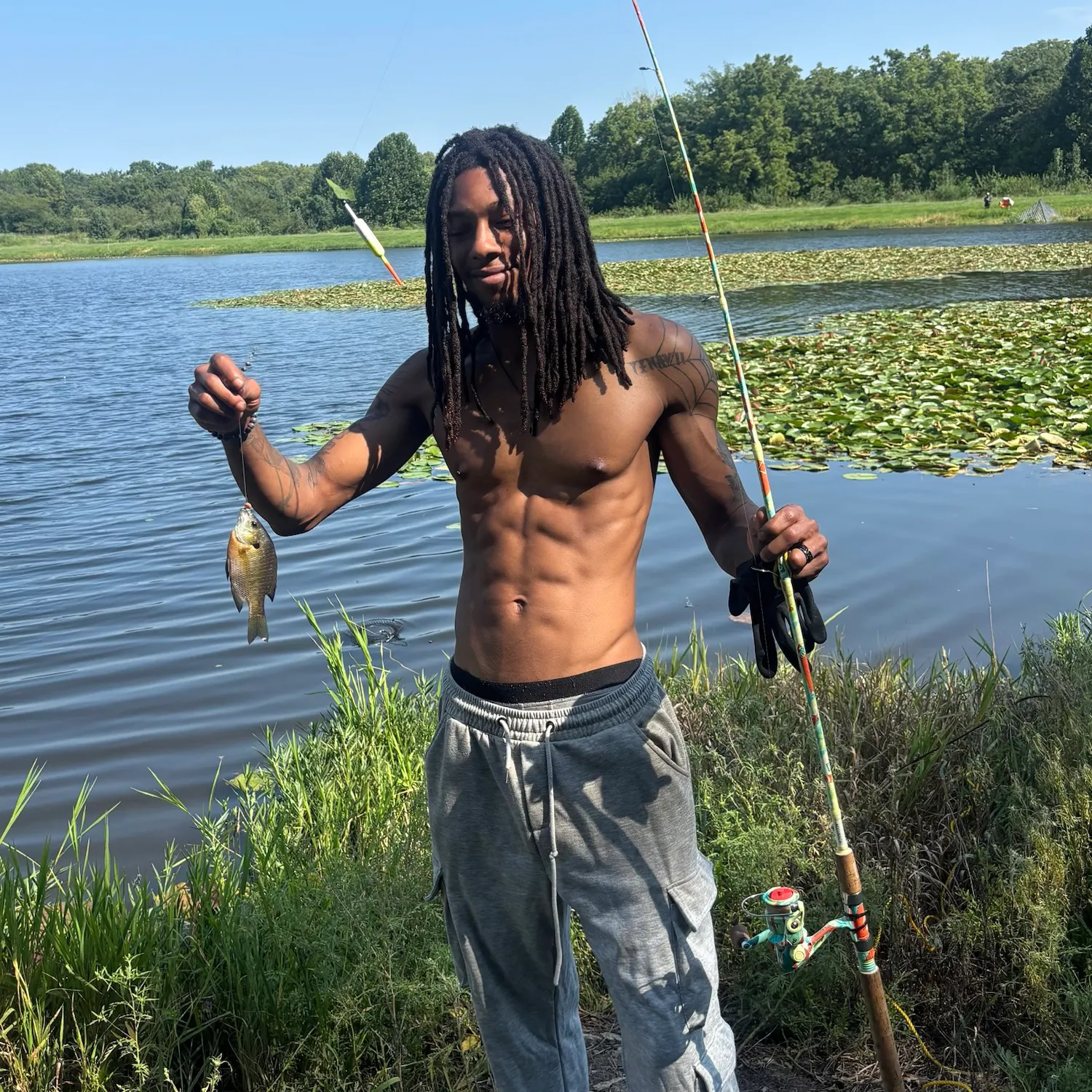 Bluegill caught on Fishbrain