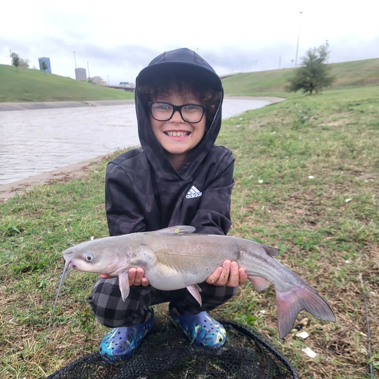 Channel catfish caught on Fishbrain