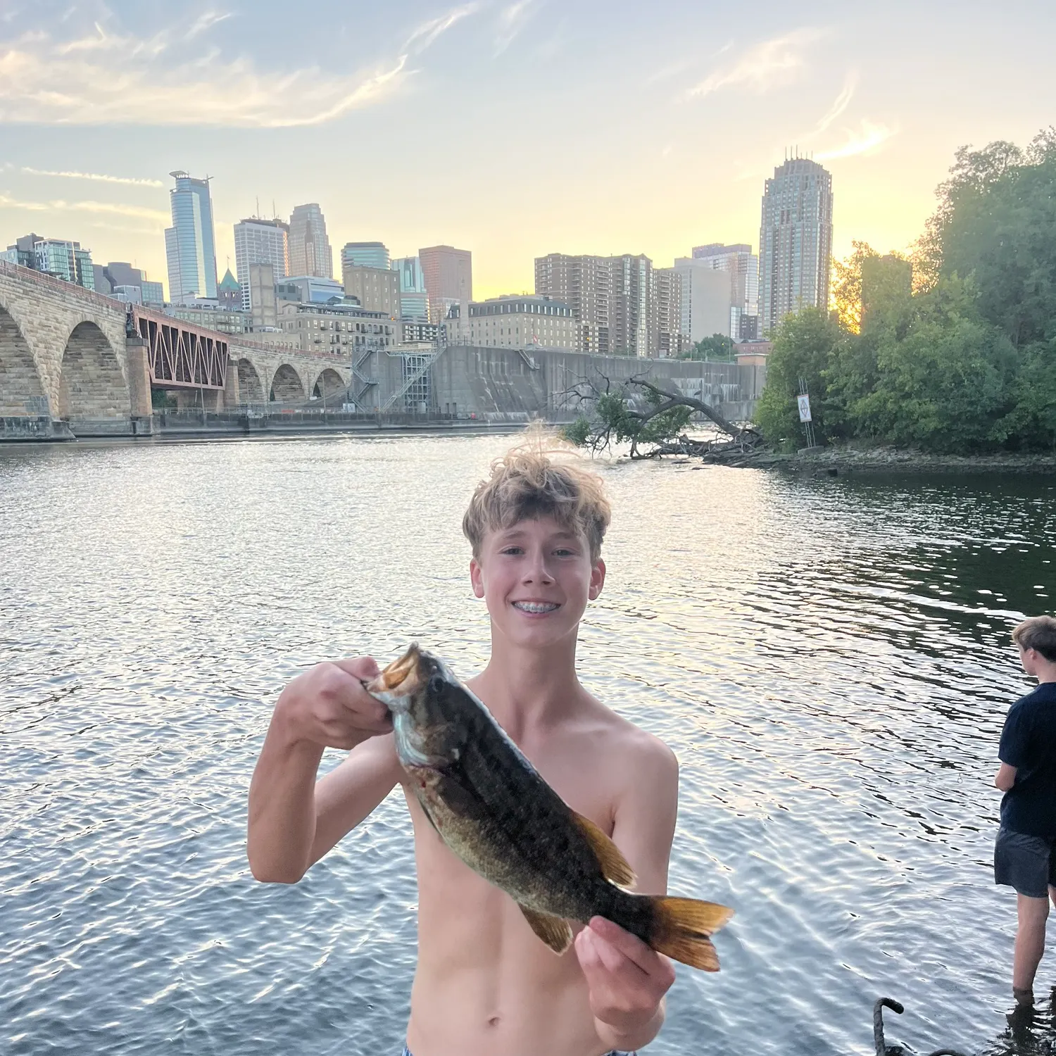Smallmouth bass caught on Fishbrain