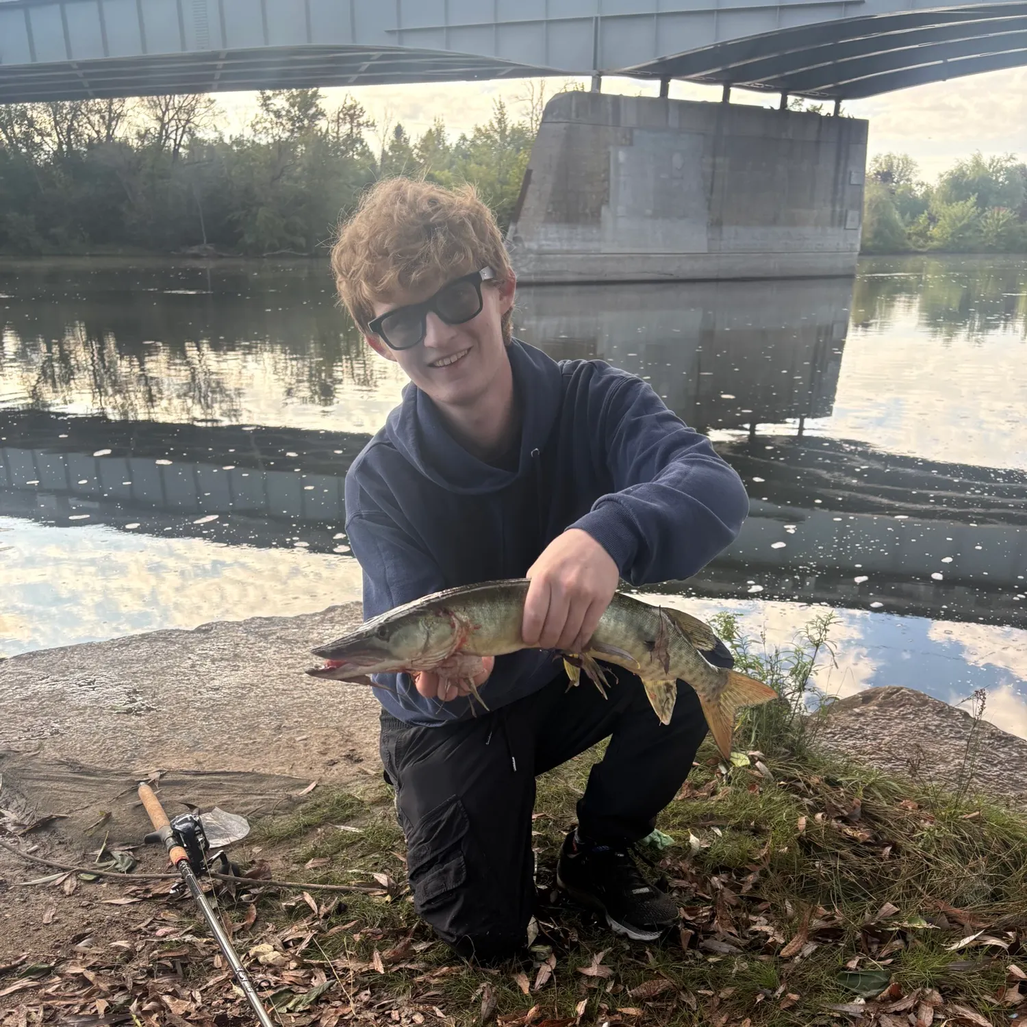 Muskie caught on Fishbrain
