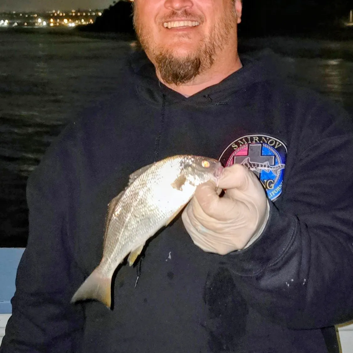 Yellowfin croaker caught on Fishbrain