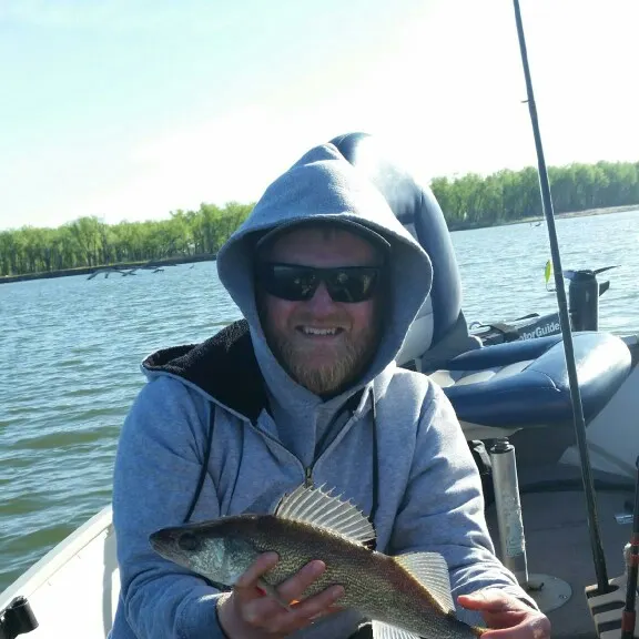 Walleye caught on Fishbrain