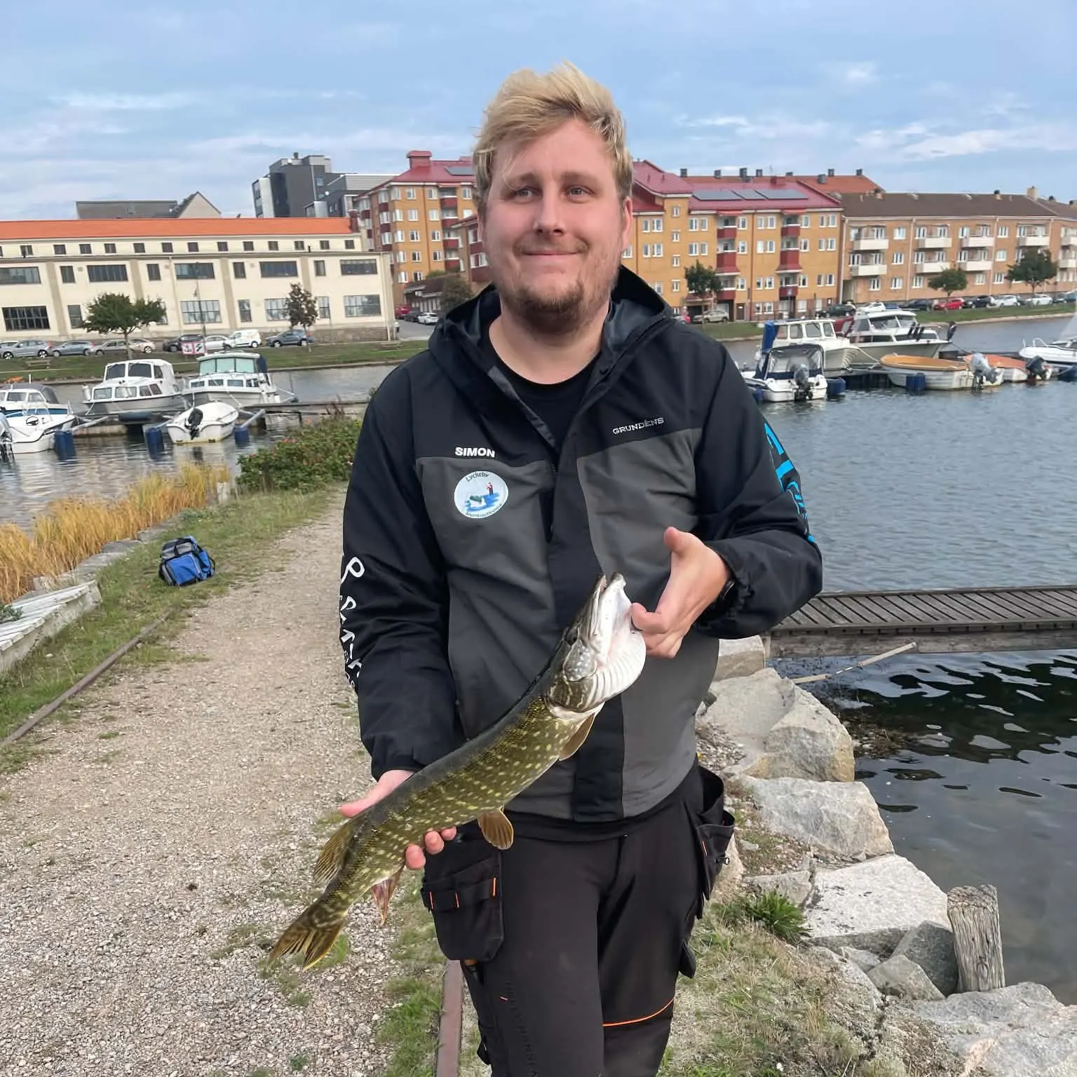 Northern pike caught on Fishbrain