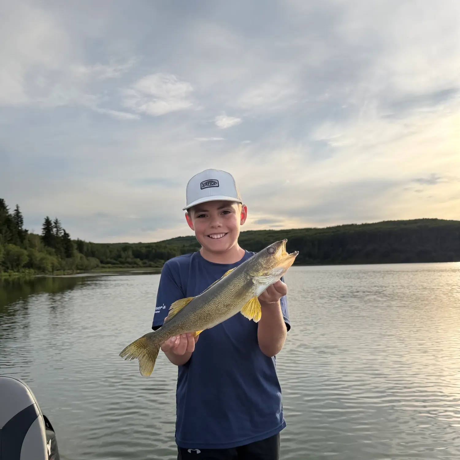 Walleye caught on Fishbrain